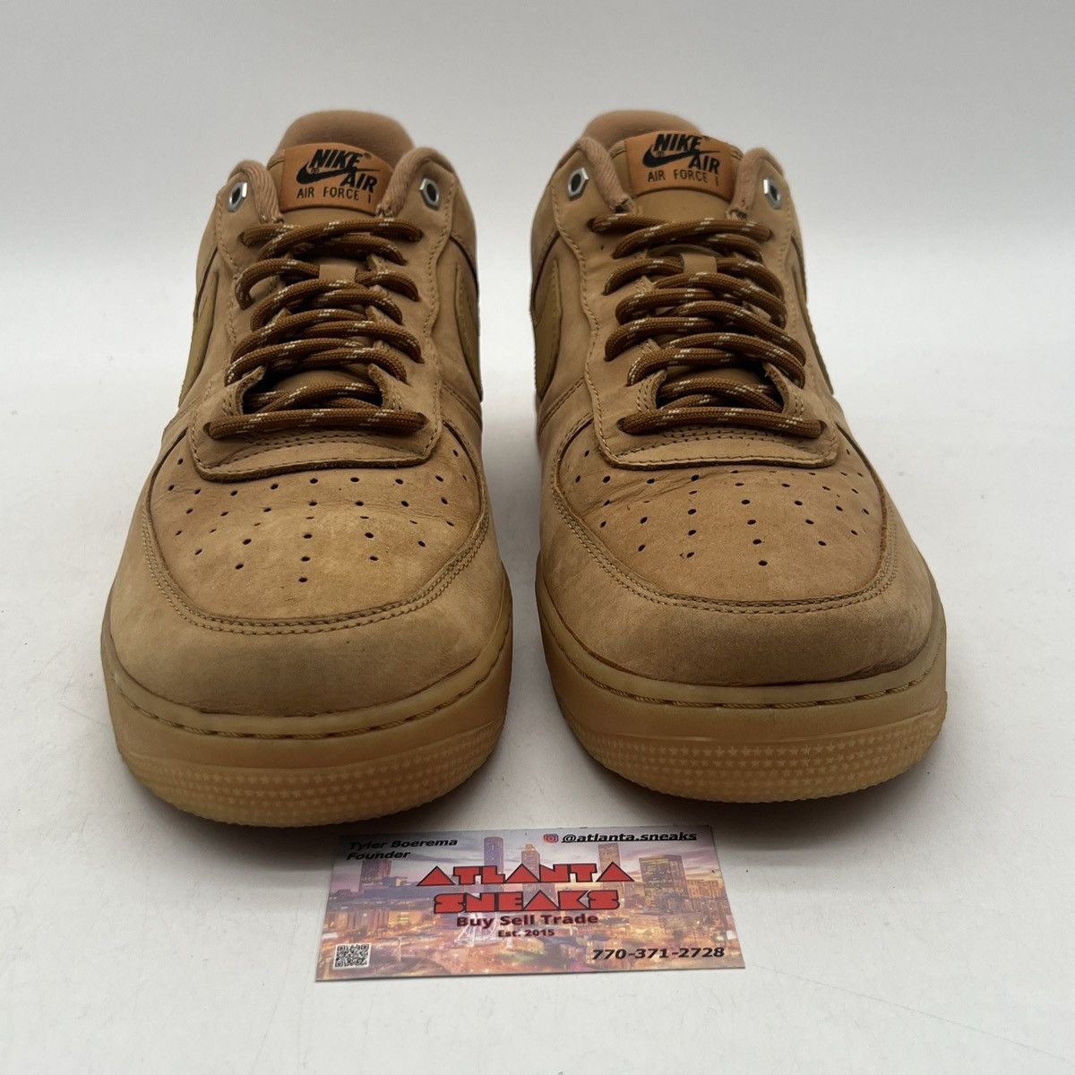 Nike Air Force 1 low flax Size US 13 / EU 46 - 2 Thumbnail