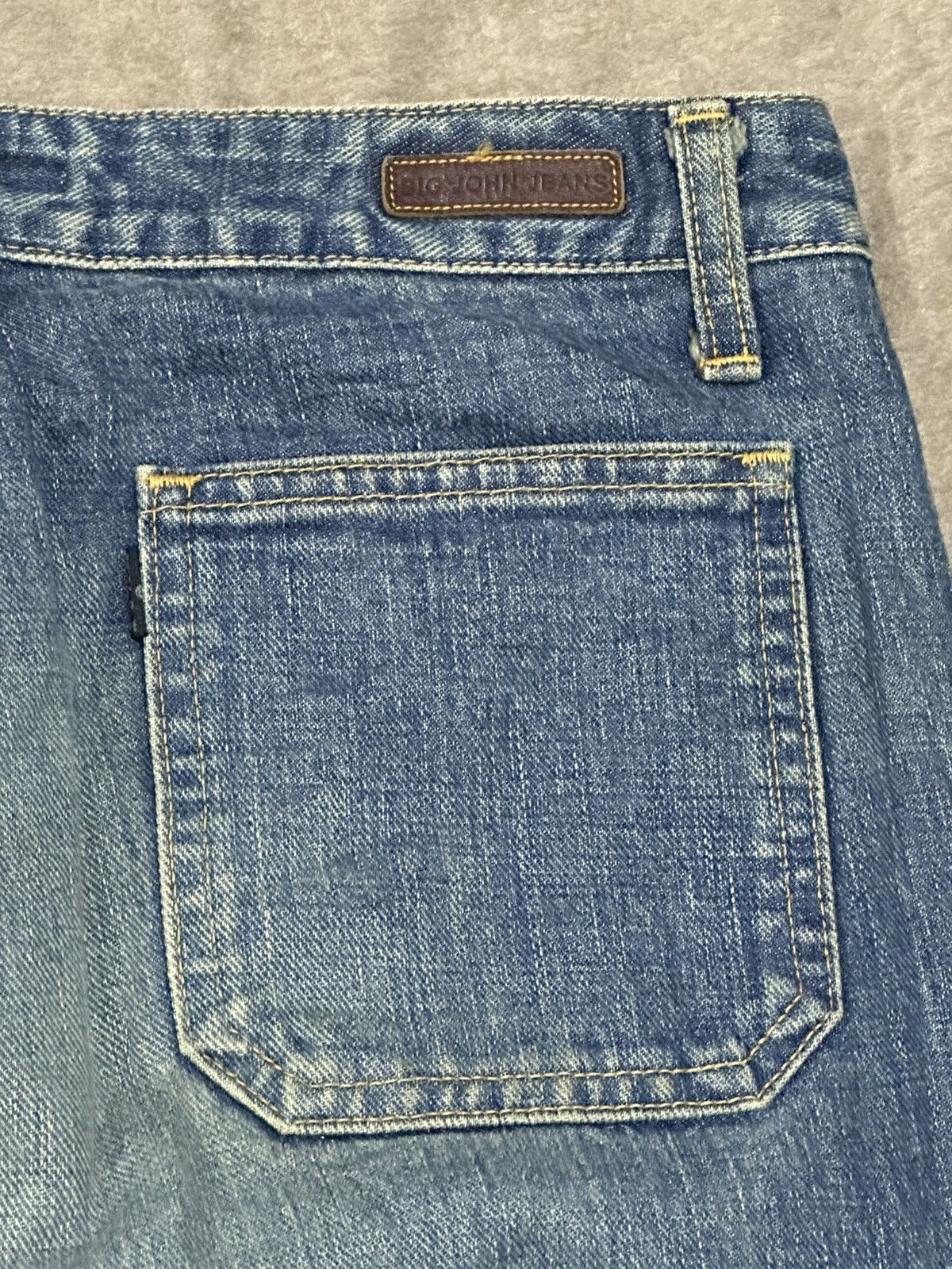 Big John × Japanese Brand × Vintage Vintage Big John Flare Bell Bottom Jean (Scovil Button) Size US 29 - 12 Thumbnail