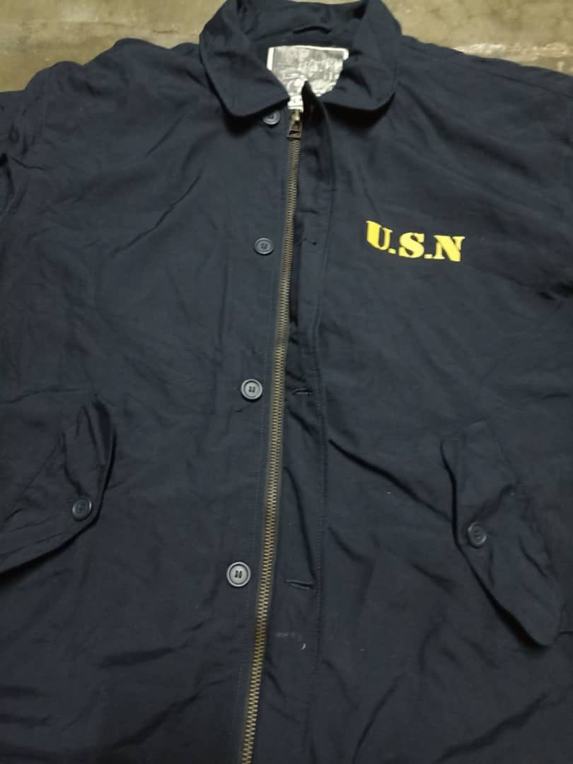 Vintage Vintage USN Jacket Size US XL / EU 56 / 4 - 8 Thumbnail