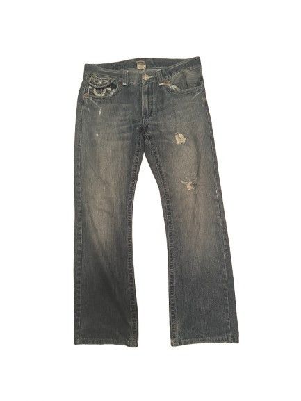 True Religion Vintage True Religion Straight Cut Jeans Size US 32 / EU 48 - 2 Thumbnail
