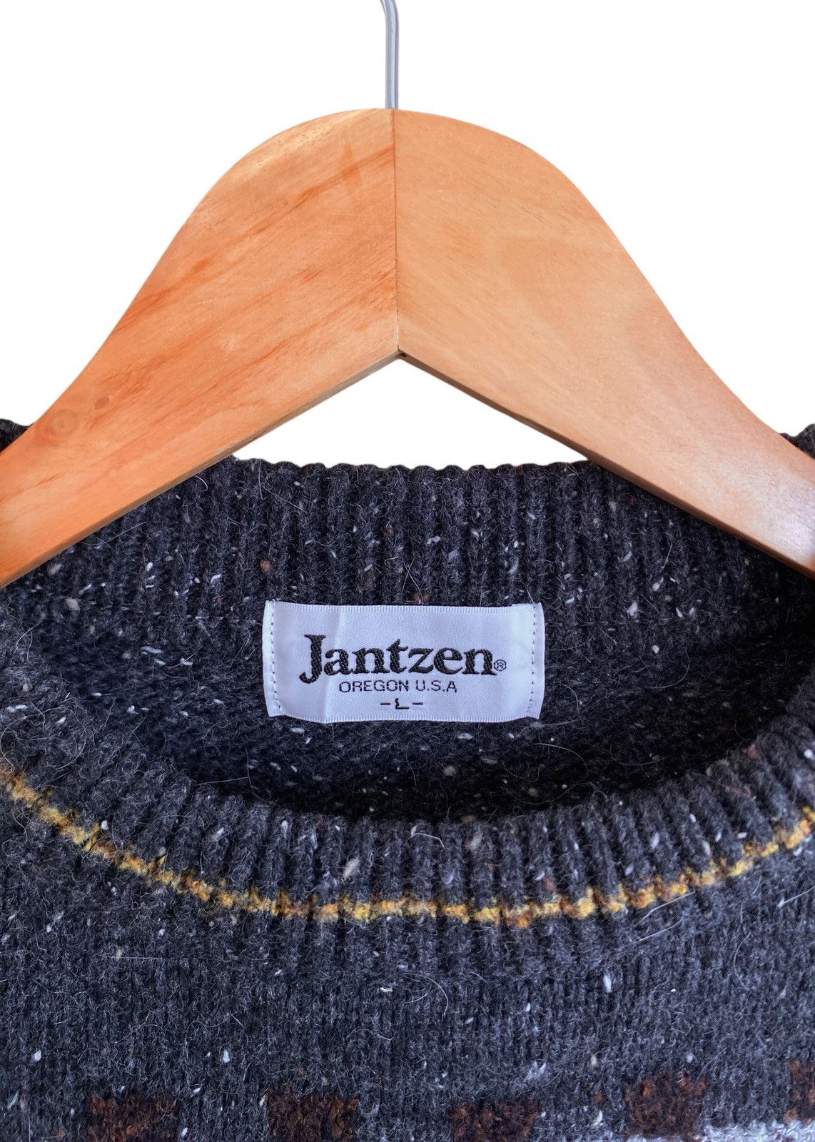 Jantzen Very Rare Vintage Brand Jantzen Navajo Wool Knitwear 1990s Size US L / EU 52-54 / 3 - 5 Thumbnail