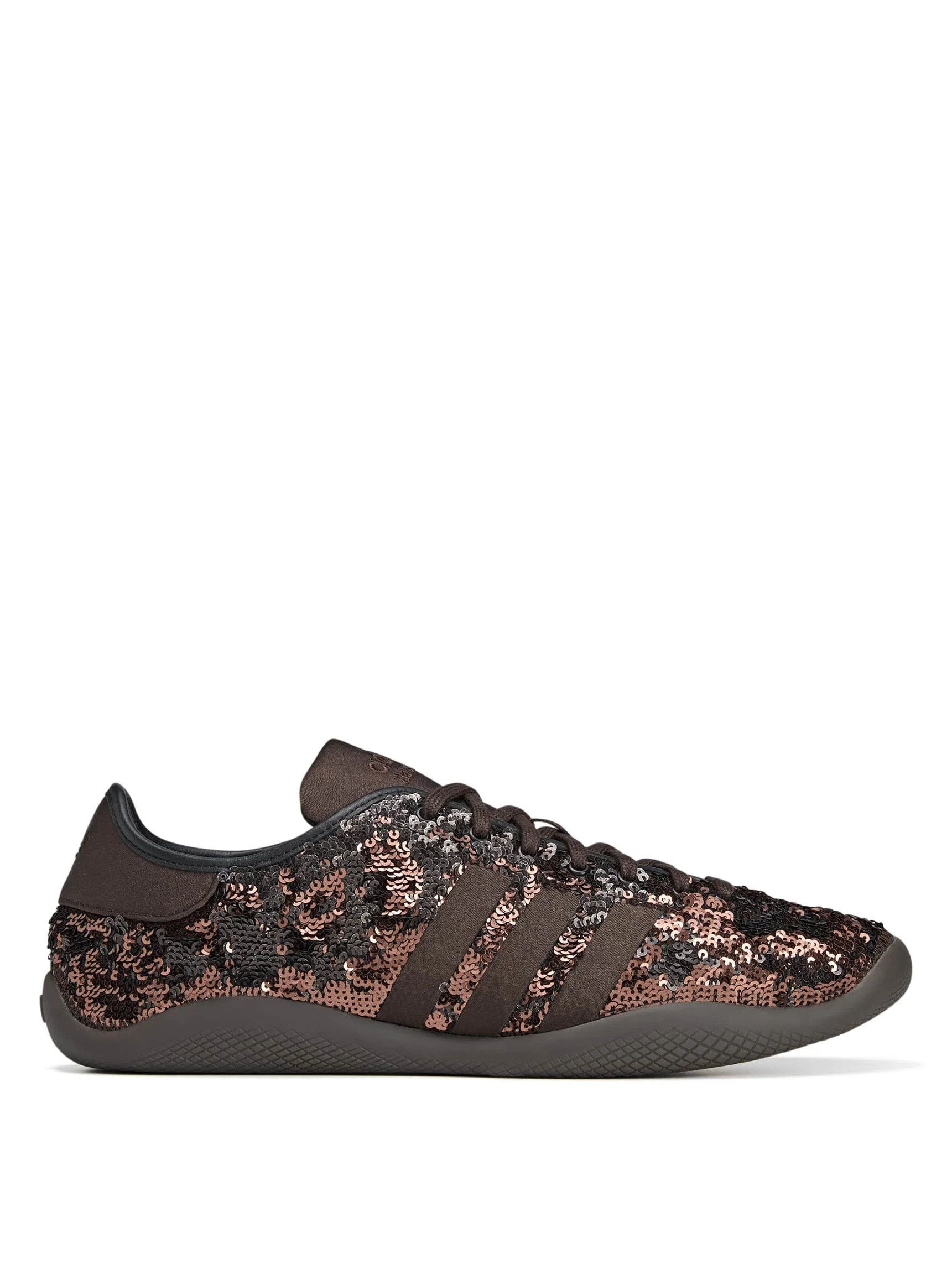 Adidas × Wales Bonner o1mle042 Low-Top Sneakers in Dark Brown Size US 5.5 / EU 38 - 1 Thumbnail