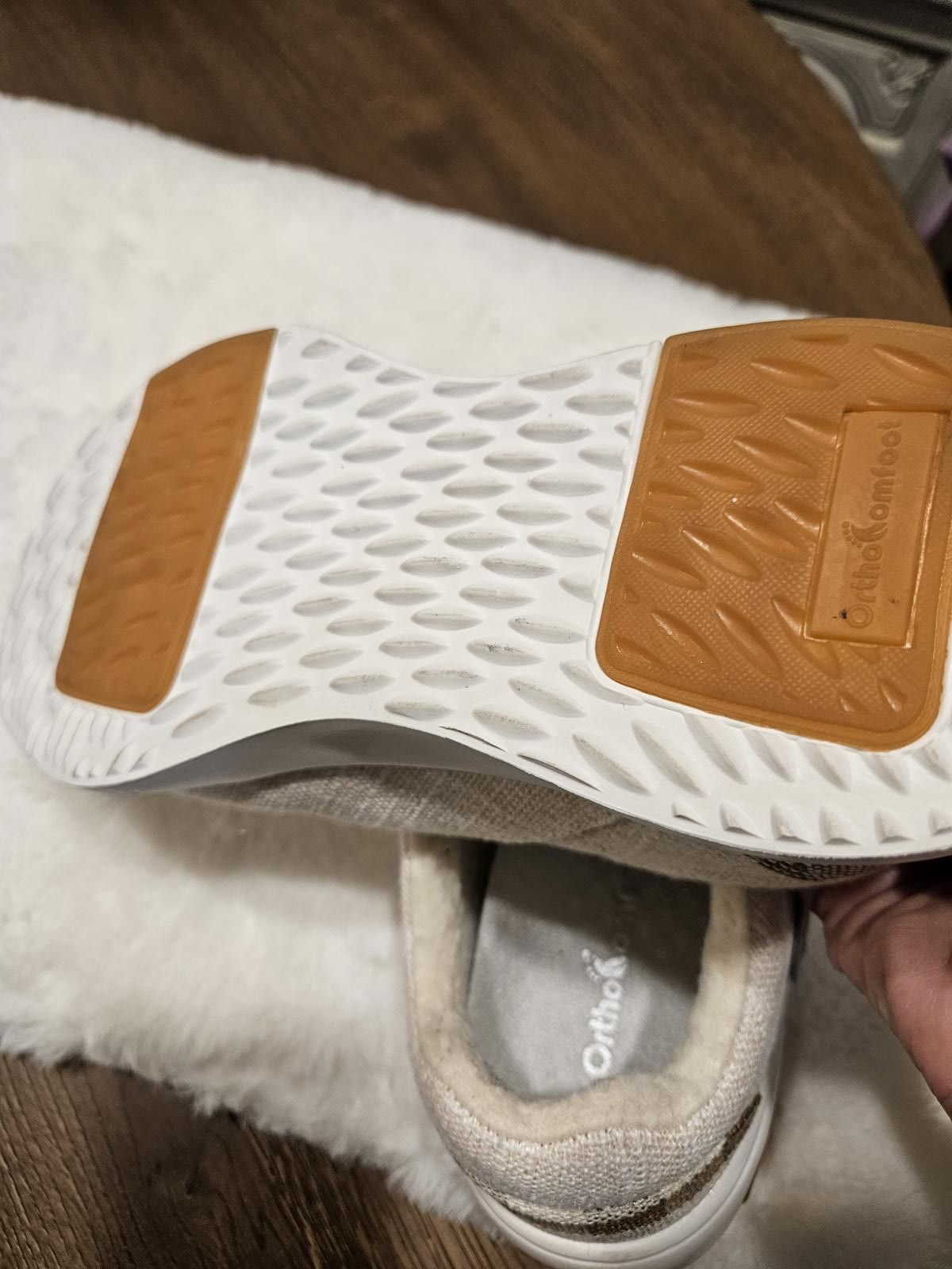 Designer OrthoComfoot Womens Arch Support for Plantar Fasciitis Size US 7.5 / IT 37.5 - 7 Thumbnail