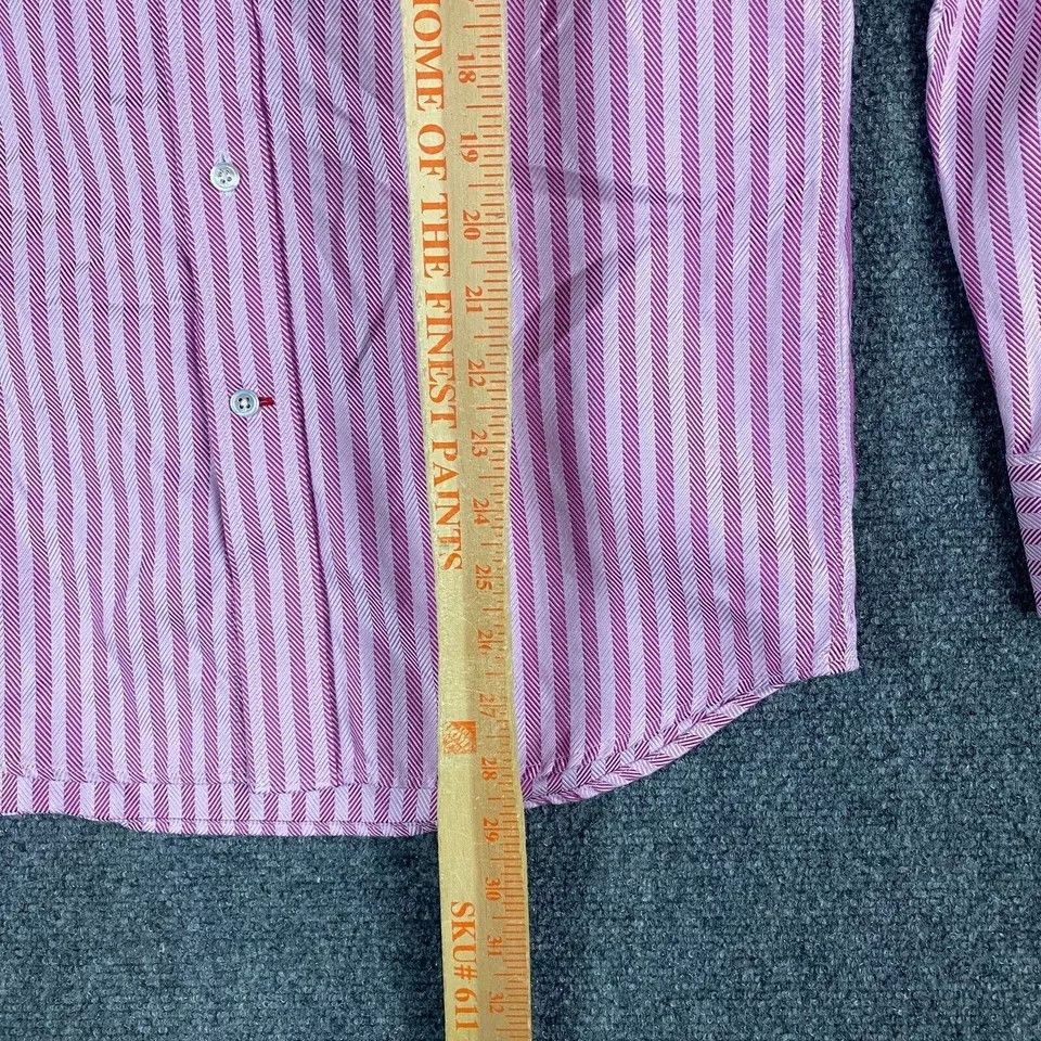 Express Express Shirt Men's Small Classic Fit Striped Italian Fabric Size US S / EU 44-46 / 1 - 7 Thumbnail