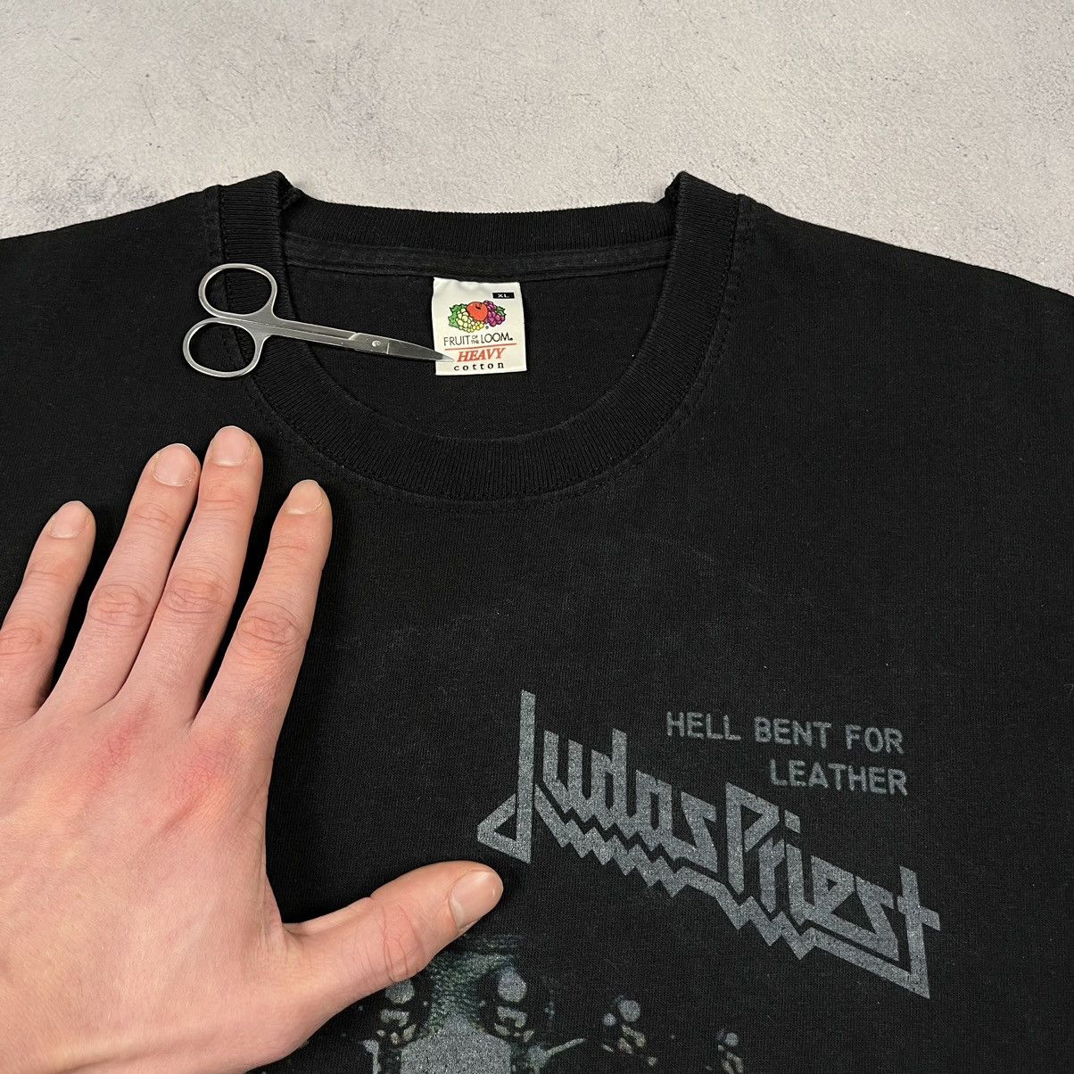 Band Tees Vintage Judas Priest Hell Bent for Leather band tee 90’s Size US XL / EU 56 / 4 - 12 Thumbnail