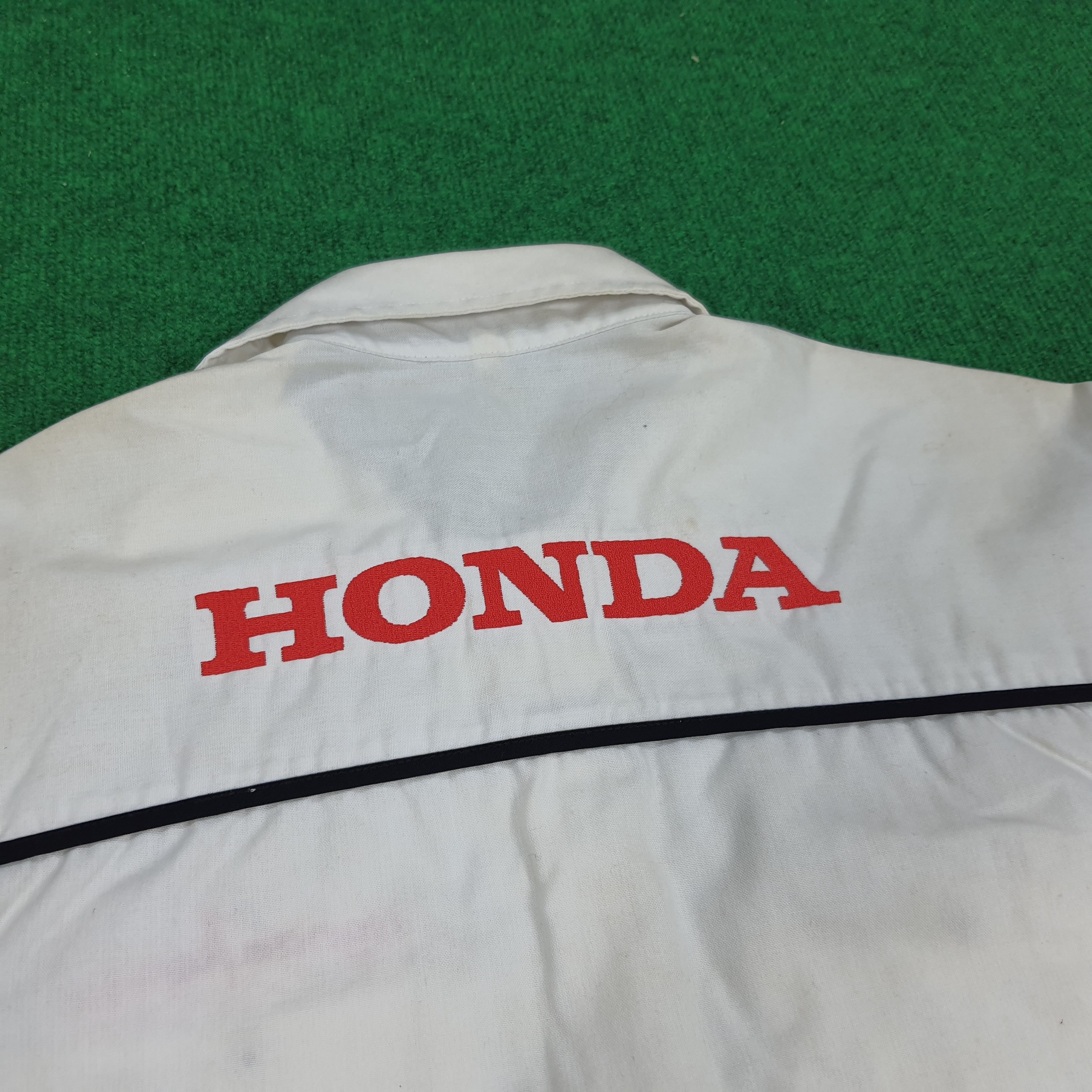 Honda × Vintage Vintage HONDA Japan Motorsports Racing Workshirt Size US M / EU 48-50 / 2 - 2 Thumbnail