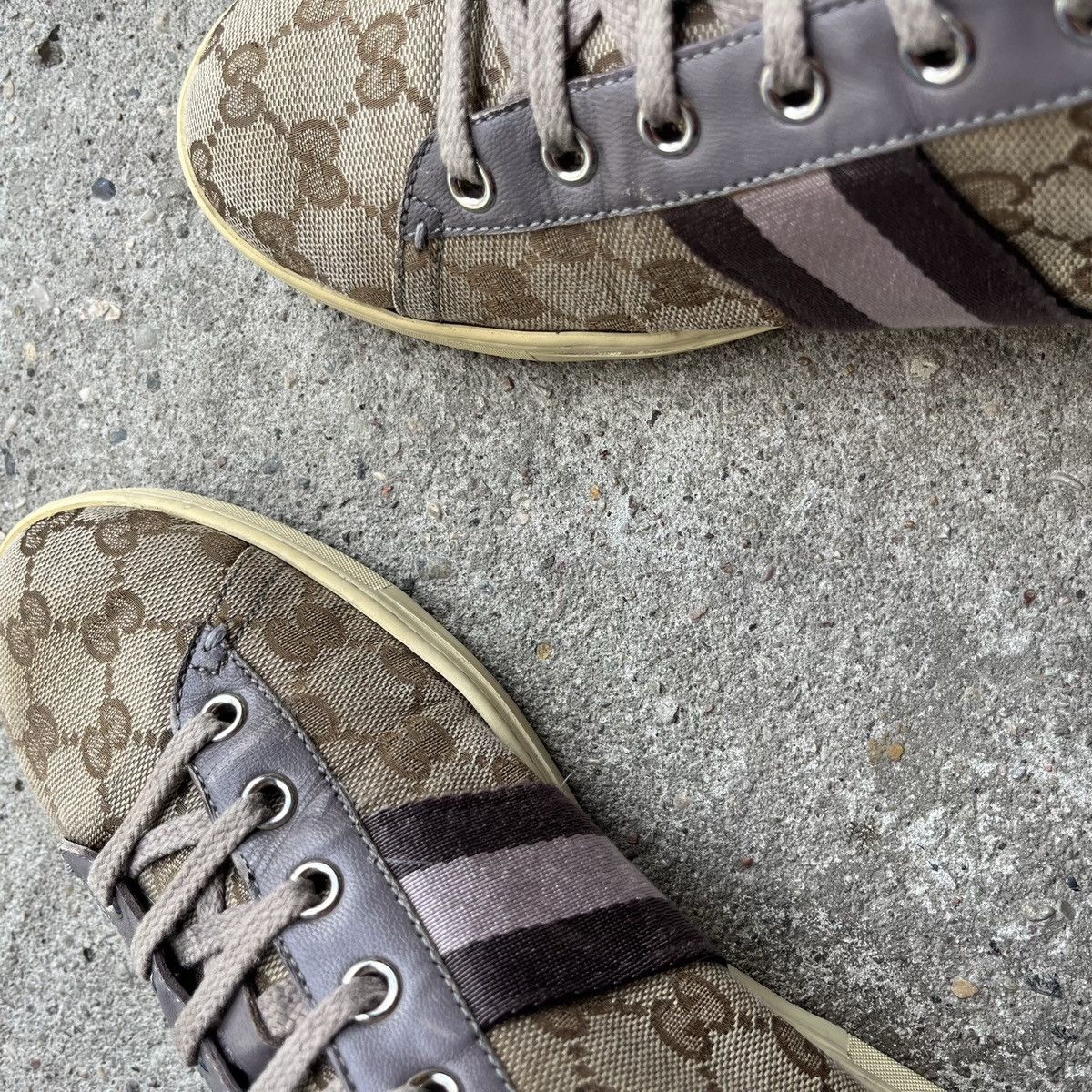 Designer × Gucci Gucci 39 1/2 Monogram ace trainer women Sneakers logomania Size US 9.5 / IT 39.5 - 6 Thumbnail