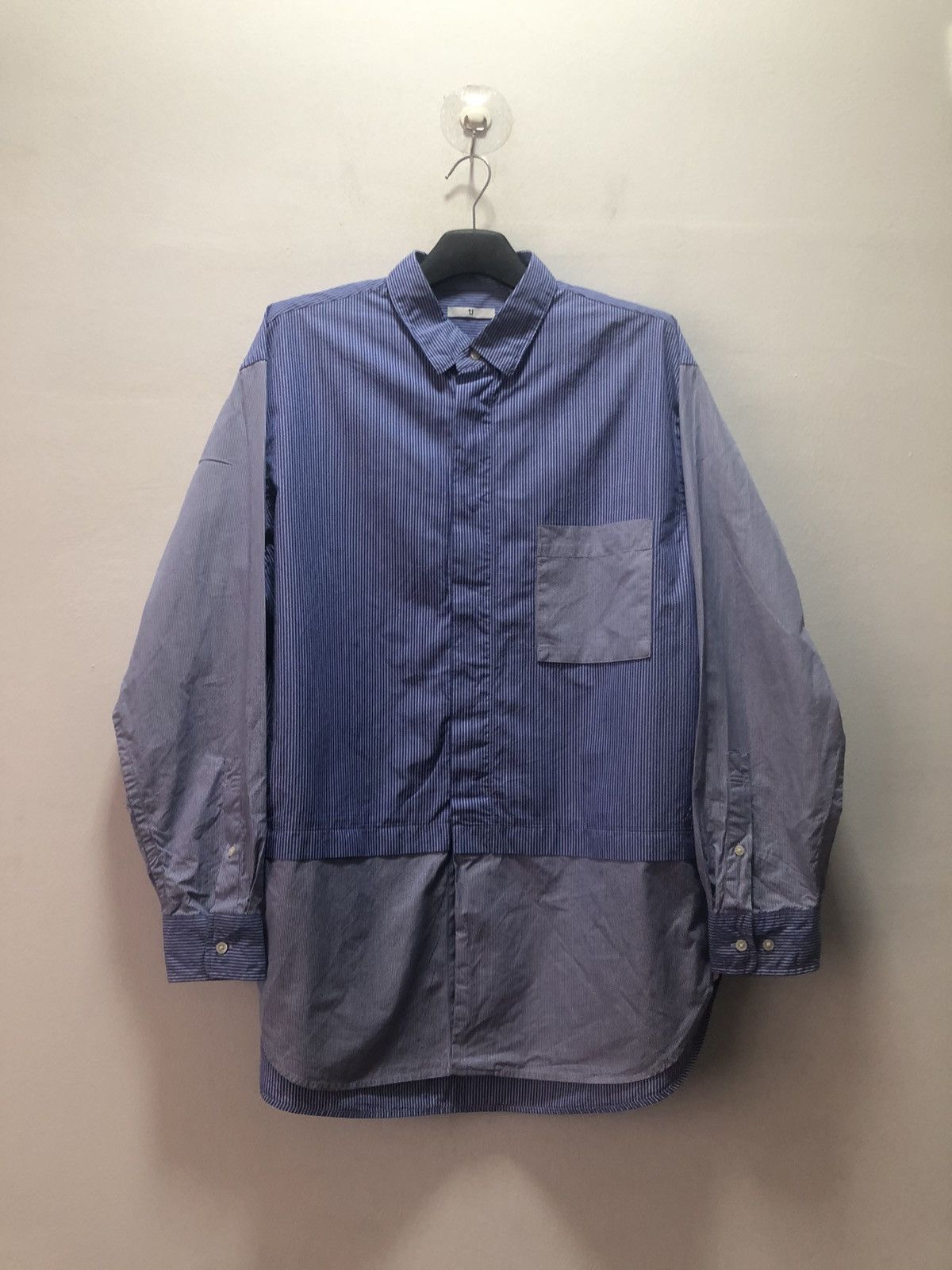 Jil Sander × Uniqlo JILL SANDER X UNIQLO Shirt Striped Patch Size US L / EU 52-54 / 3 - 1 Thumbnail