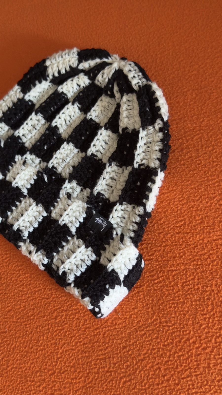 Stussy Stussy Crochet Checkered Beanie Size ONE SIZE - 3 Thumbnail