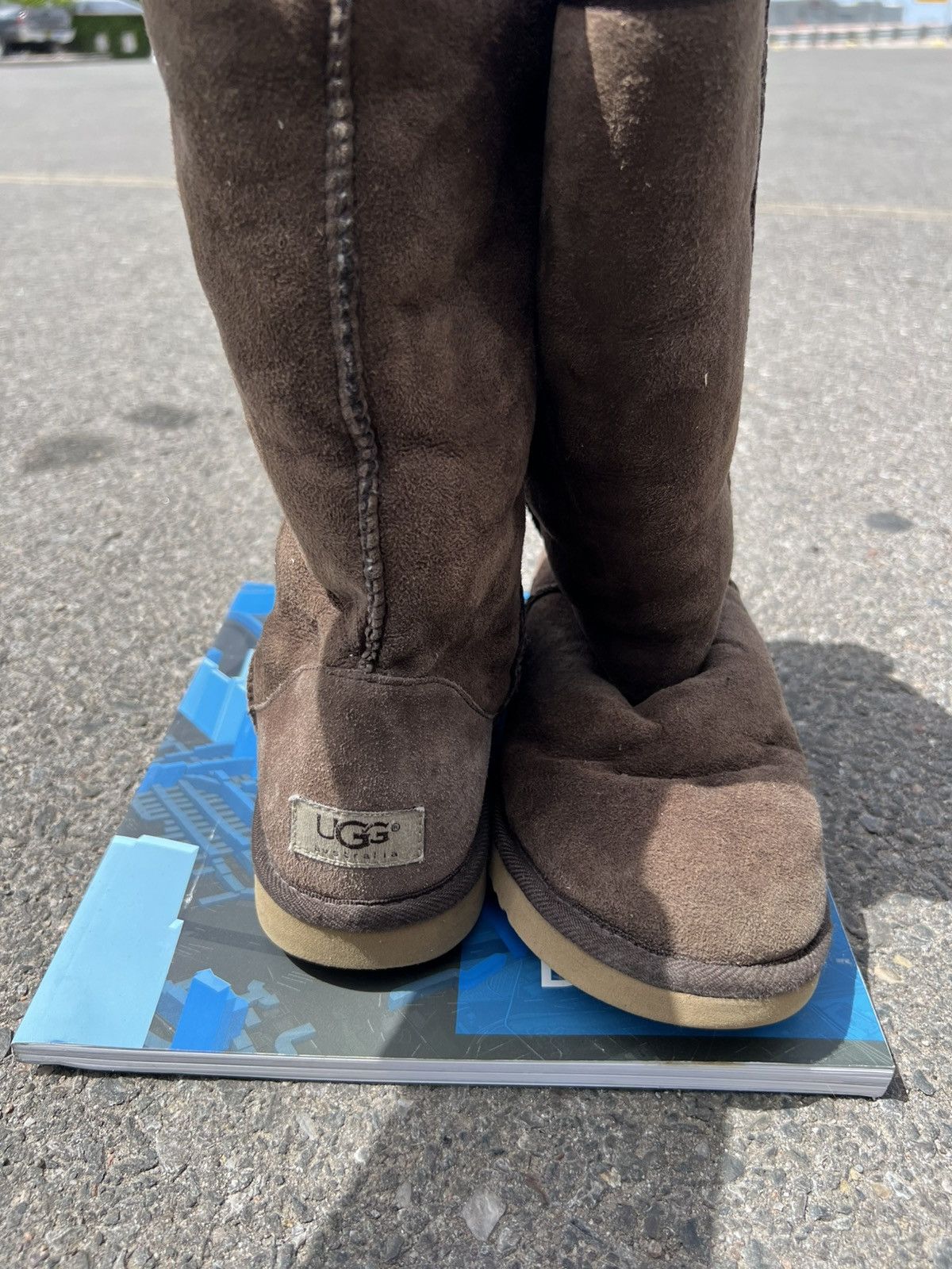 Ugg Ugg Classic Tall Australia Brown Sheepskin Womens Size 9 Size US 9 / IT 39 - 3 Thumbnail