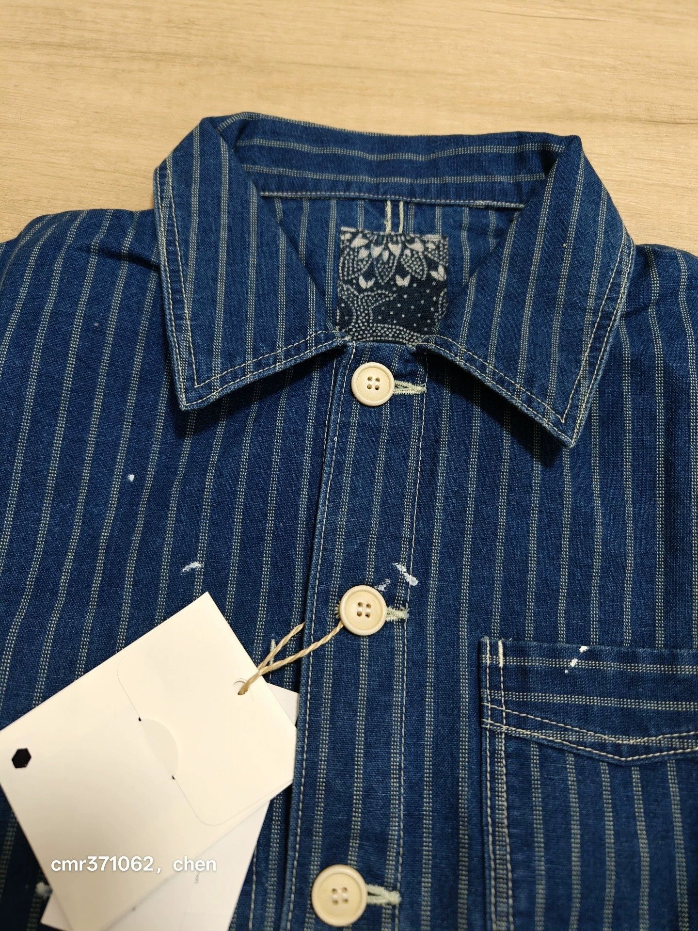 Visvim VISVIM 25 ICT TRAVAIL DMGD Indigo Stripe Coverall Size US M / EU 48-50 / 2 - 5 Thumbnail