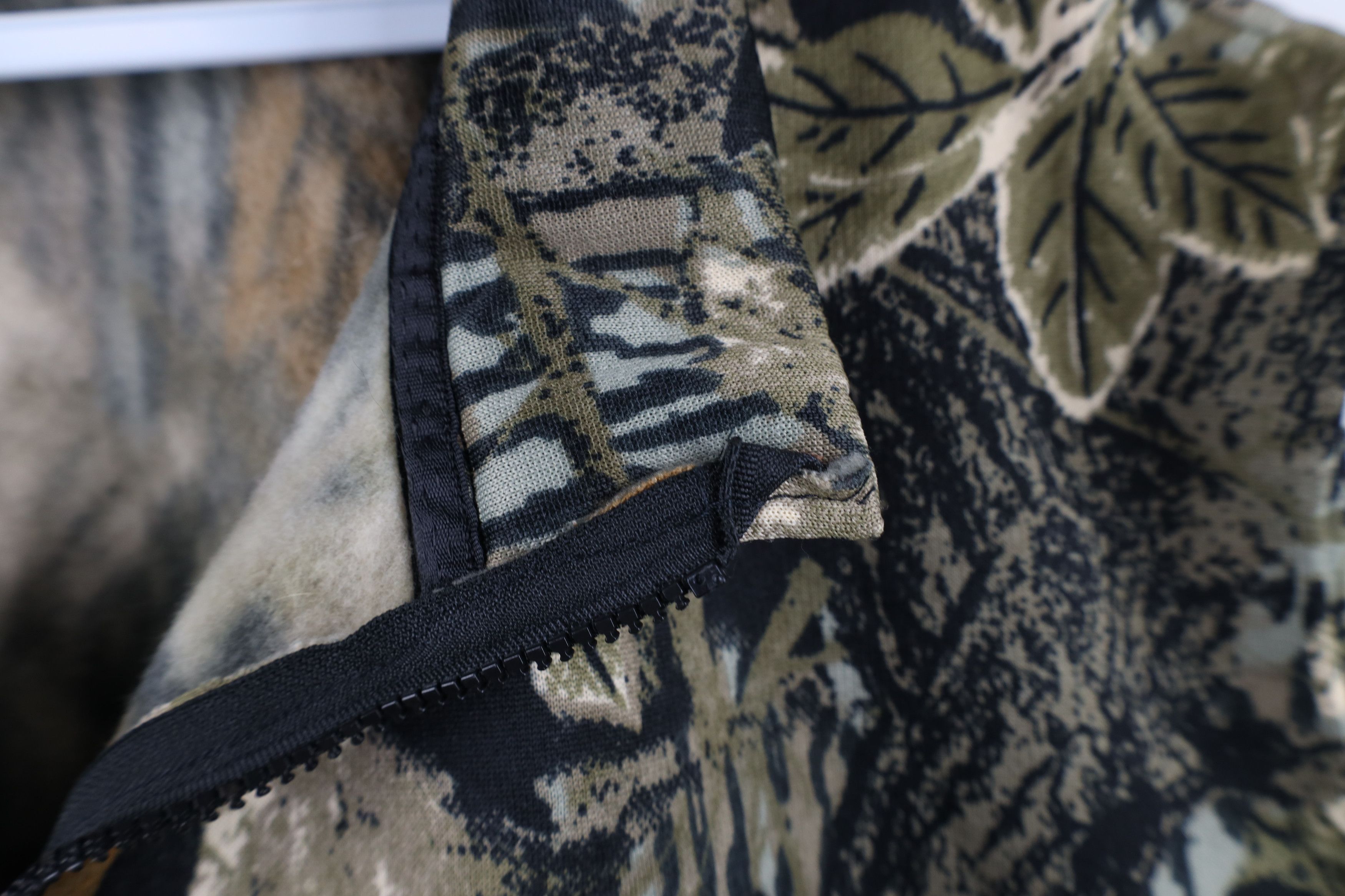 Vintage Vintage 90s Streetwear Cloth Camouflage Full Zip Vest Jacket Size US XXL / EU 58 / 5 - 6 Thumbnail