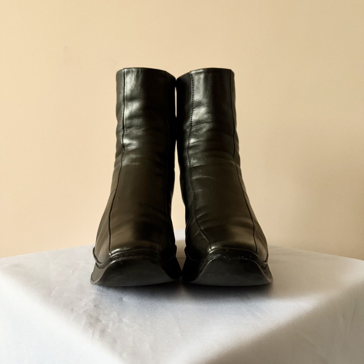 Prada Archive 1999 Prada Sport Ancle Black Vintage Boots Size US 5 / IT 35 - 3 Thumbnail