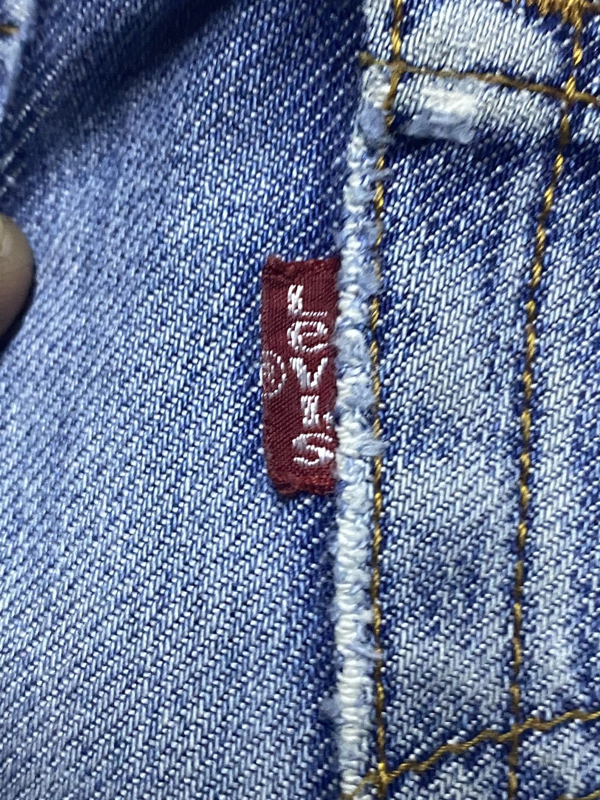 Levi's Vintage Levis 504 Blue Wash Loose Jeans Size US 28 / EU 44 - 11 Thumbnail