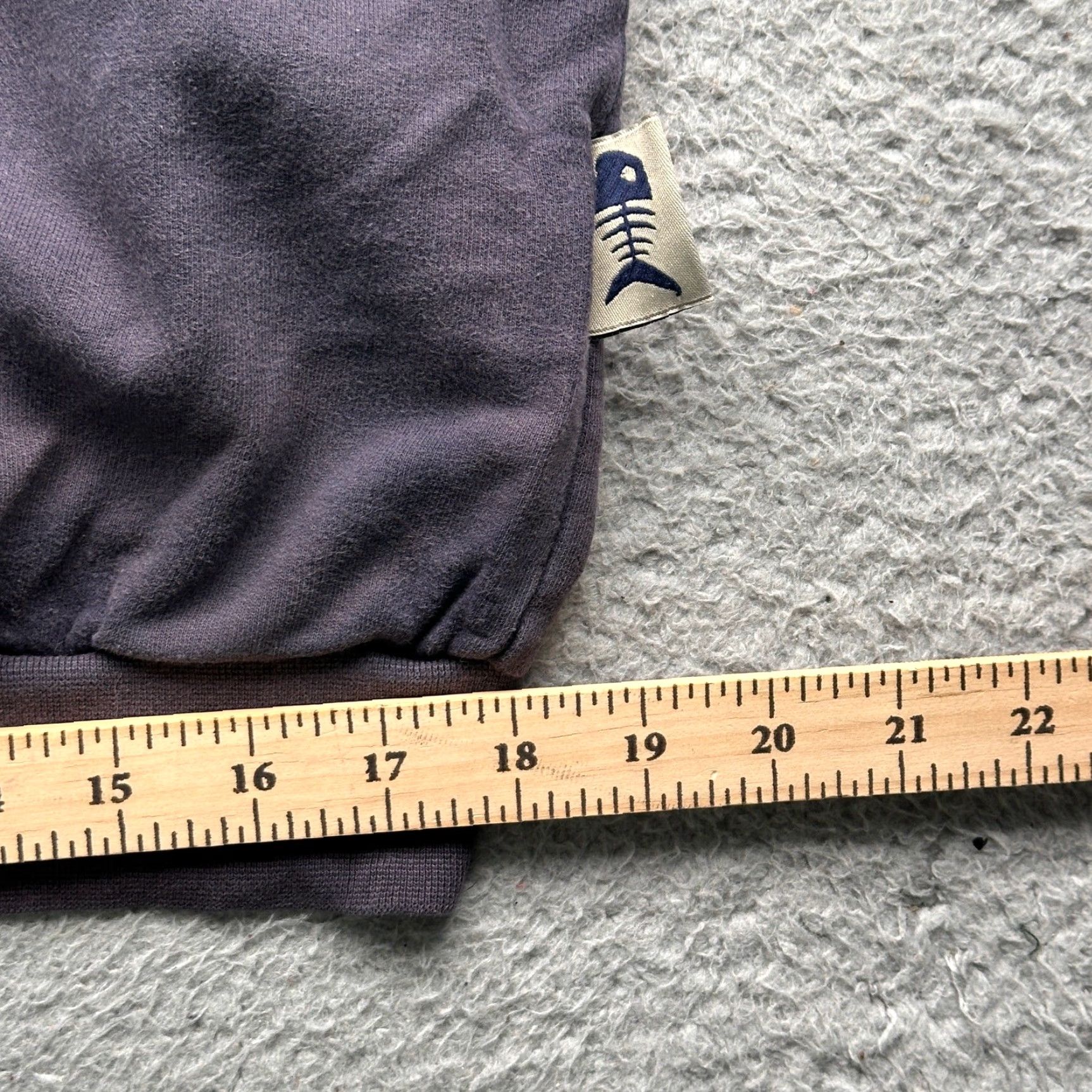 Logo 7 VINTAGE Fishbone Navy White Sweatshirt Mens Medium Logo Long Sleeve Size US M / EU 48-50 / 2 - 5 Thumbnail