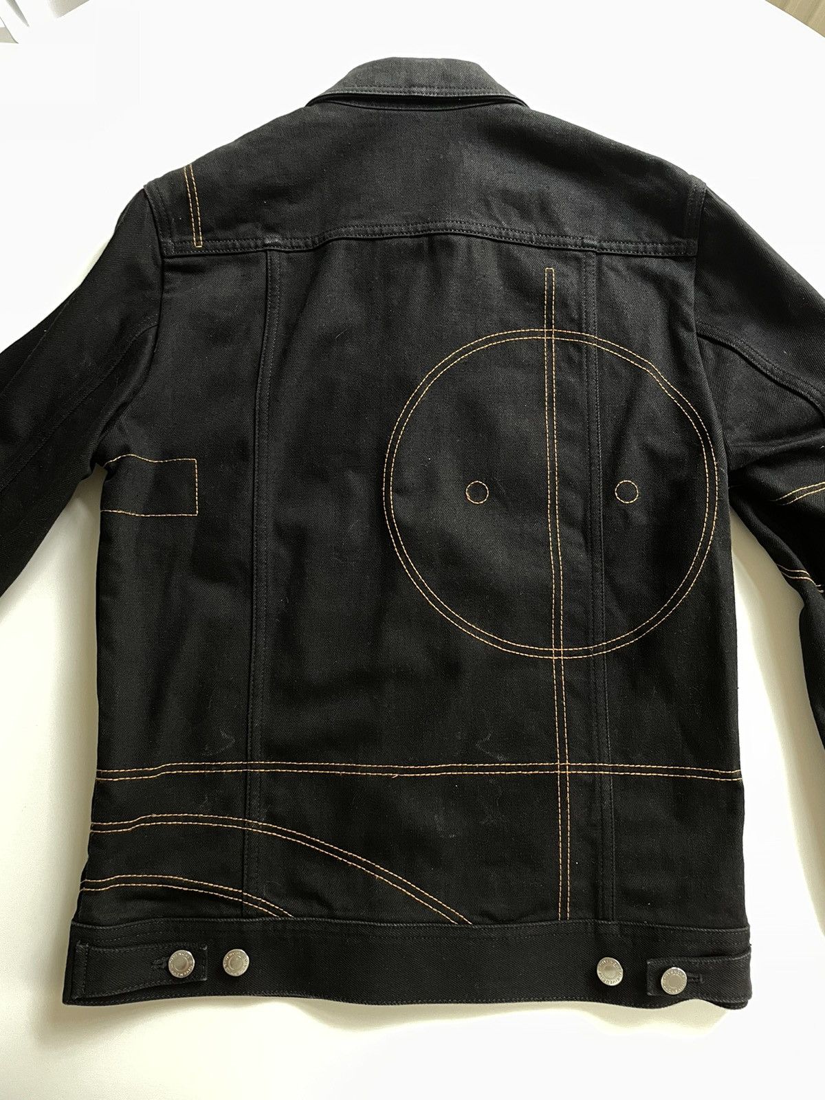 Givenchy GIVENCHY SS17 BLACK DENIM JACKET Size S / US 4 / IT 40 - 8 Thumbnail
