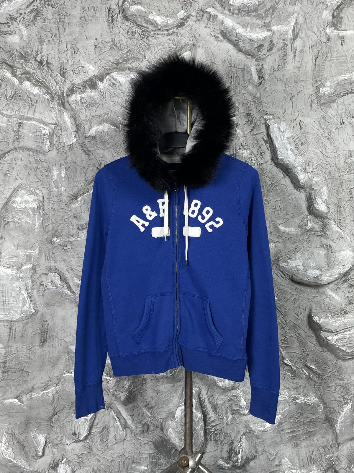 Abercrombie & Fitch × If Six Was Nine × Japanese Brand Abercrombie and Fitch Y2K Vintage Fur Hoodie Hysteric Style Size US M / EU 48-50 / 2 - 2 Thumbnail