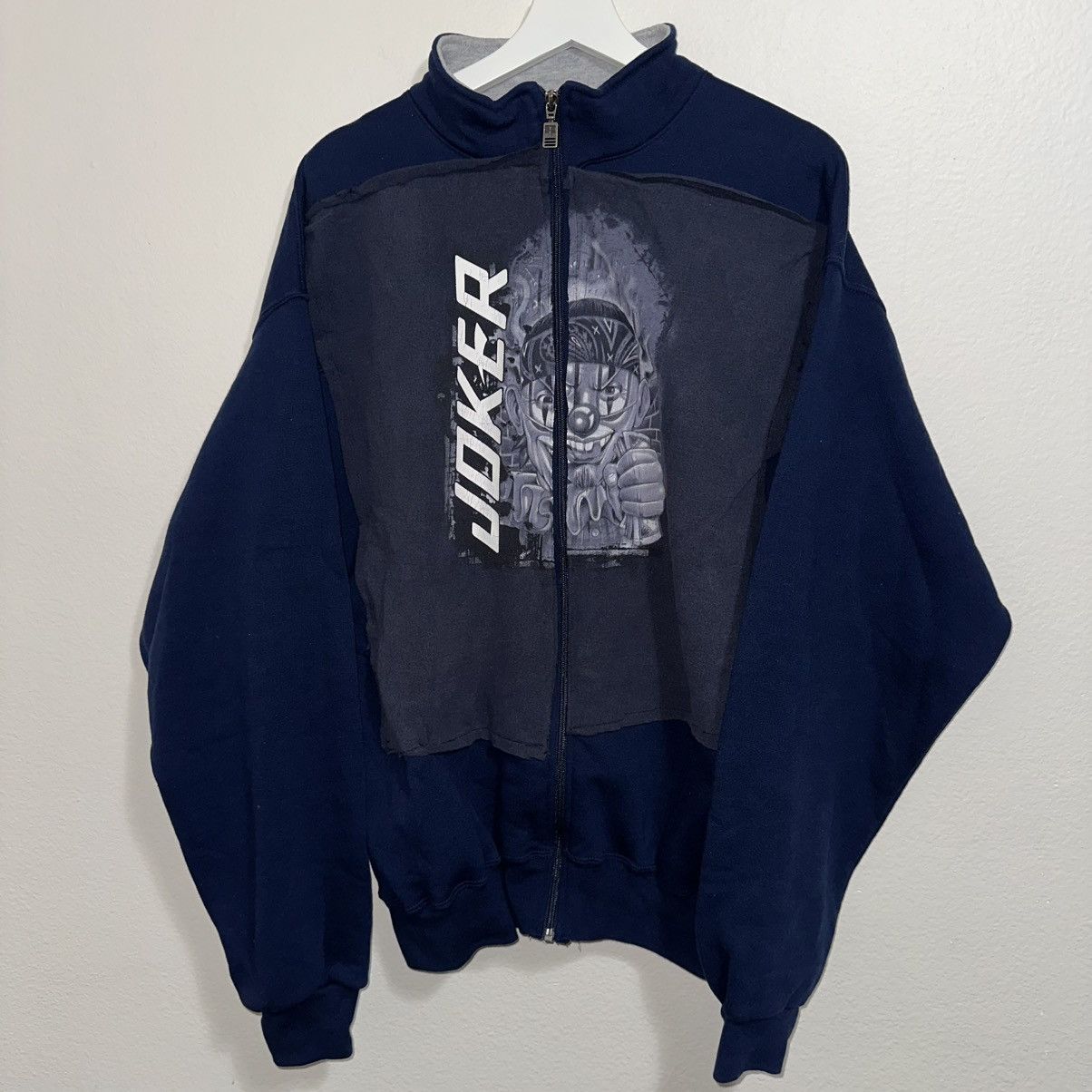 Russell Athletic × Streetwear × Vintage (L) SICK NY YANKEES Navy