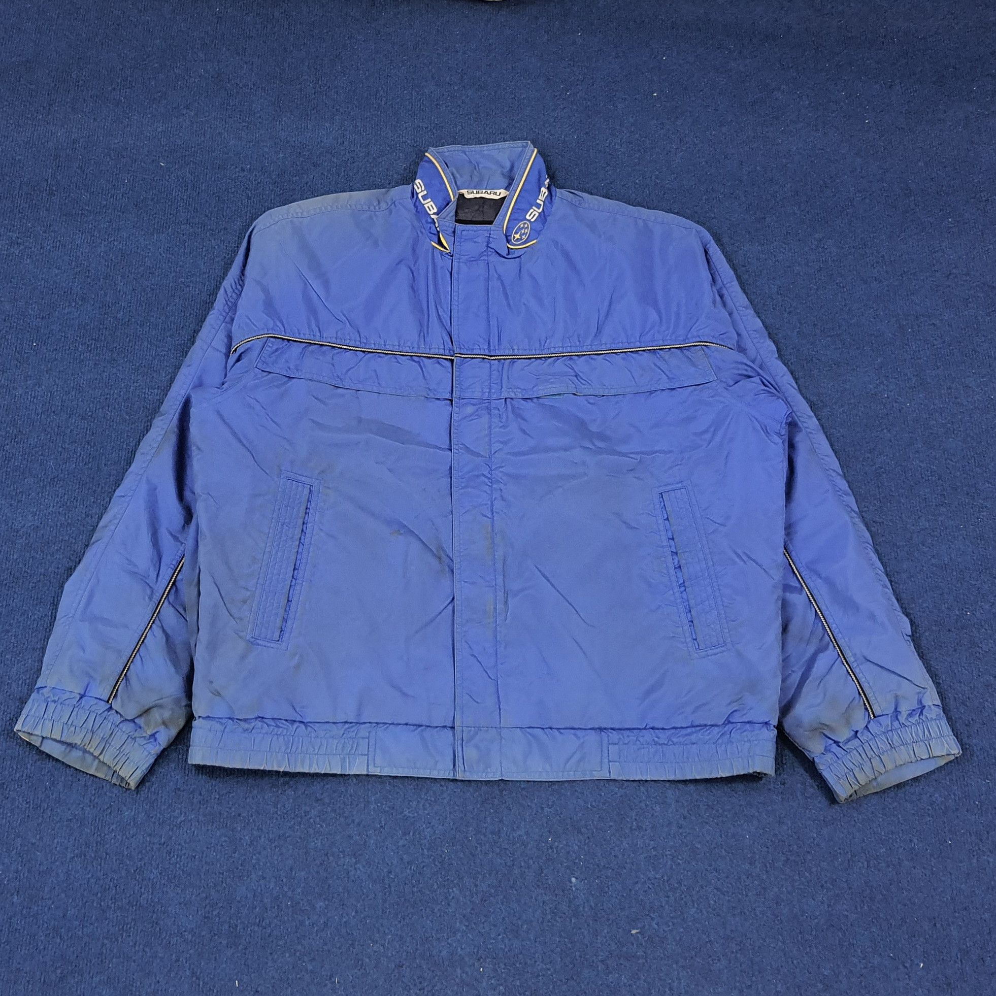 Japanese Brand × Vintage Vintage SUBARU Japan Motorsports Racing Brand Jacket Size US XL / EU 56 / 4 - 3 Thumbnail