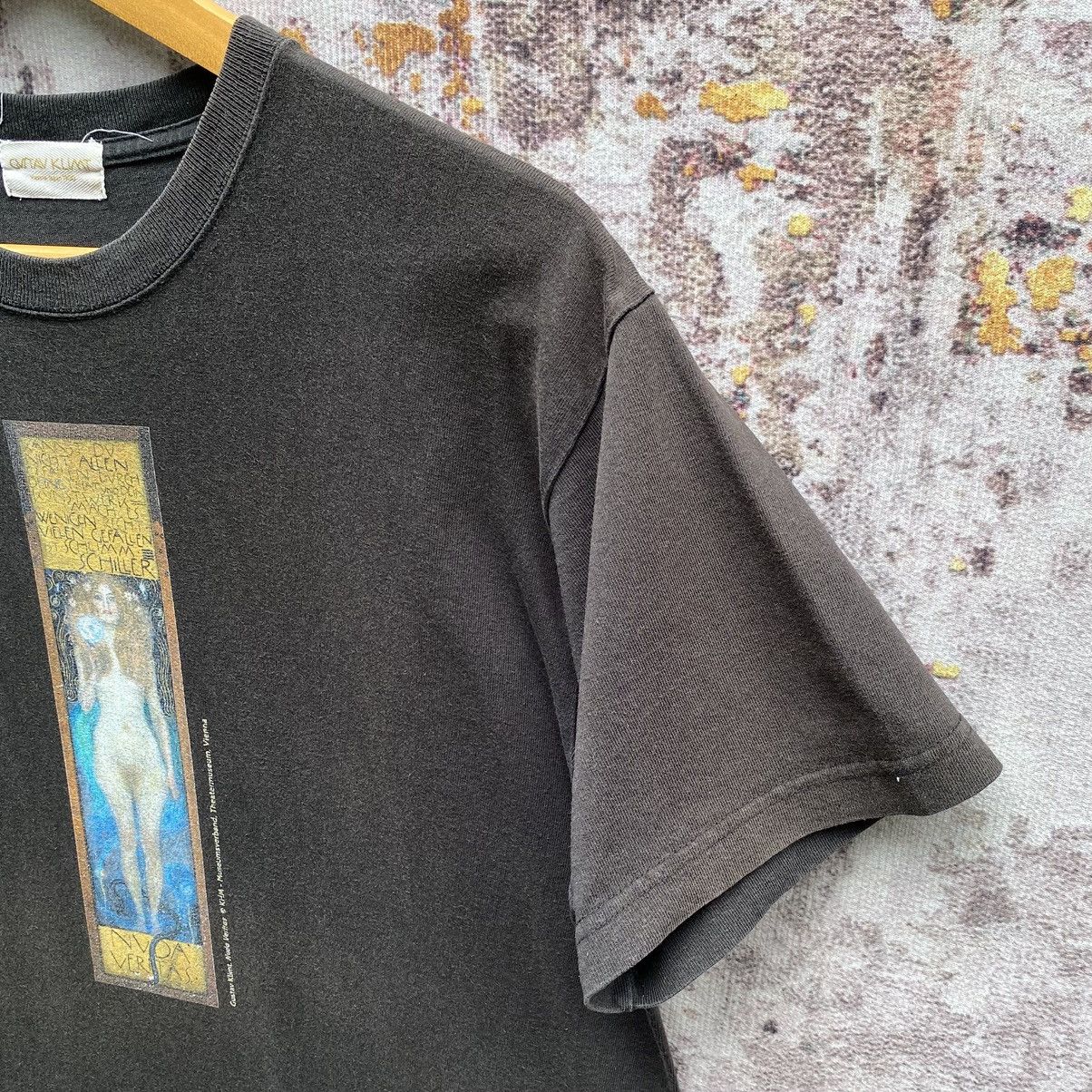 Arts & Science Vintage Gustav Klimt Nuda Veritas Art Tee Vienna Japan 1900 Size US M / EU 48-50 / 2 - 9 Thumbnail