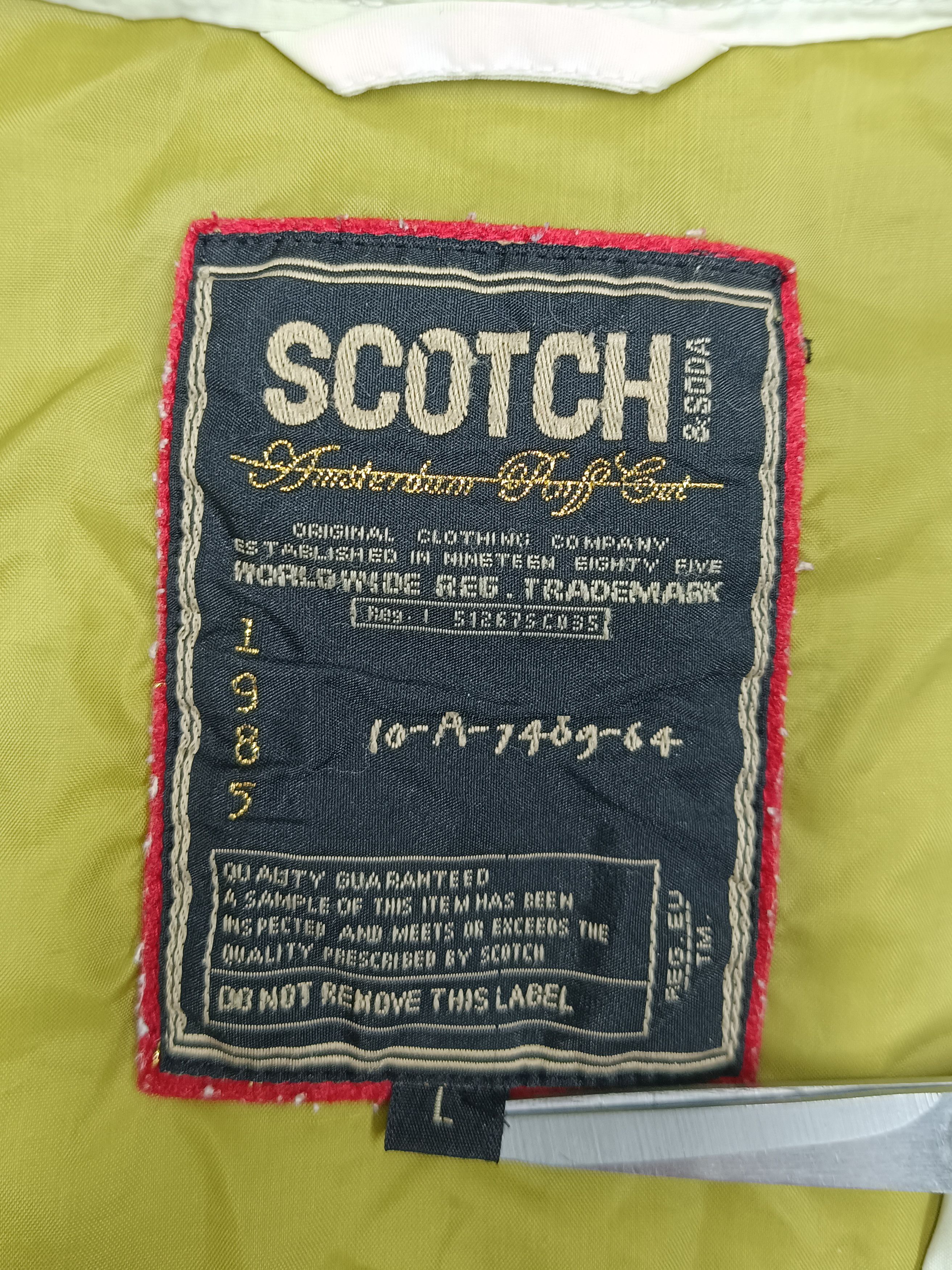 Scotch & Soda Scotch & Soda Racing Jacket Team Cup Rally Motorsport Size US L / EU 52-54 / 3 - 9 Thumbnail