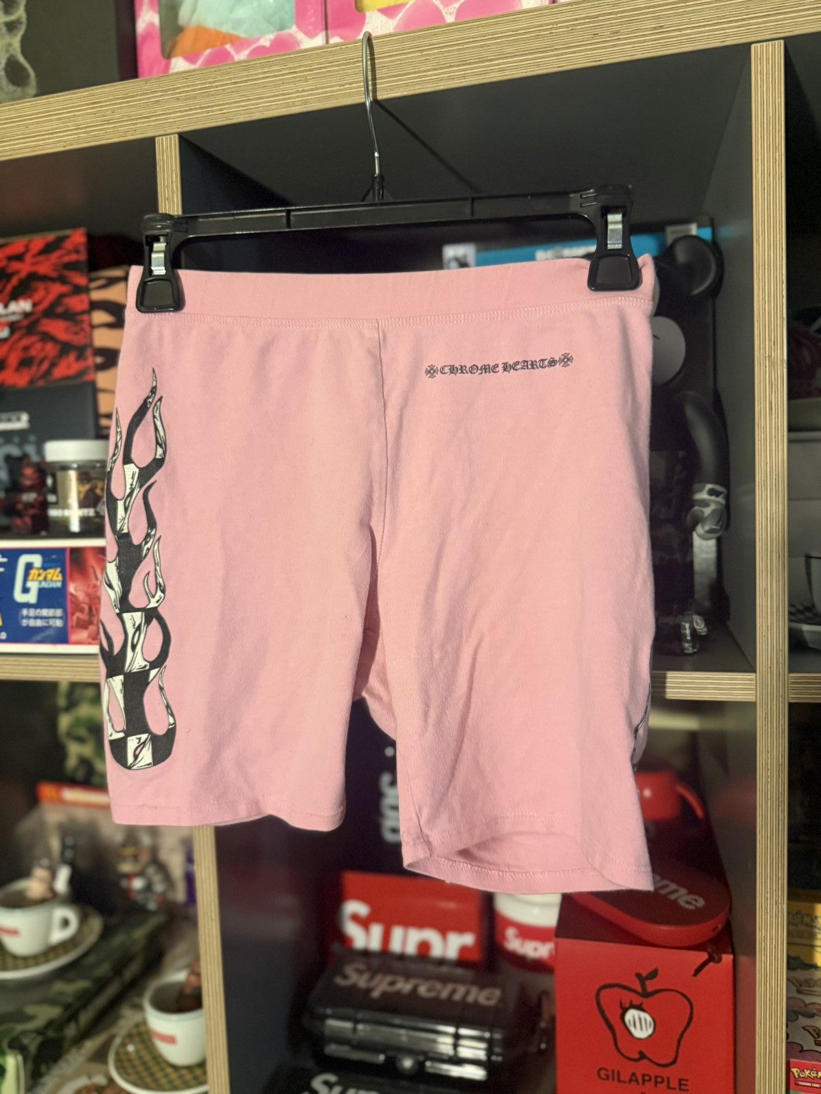 Chrome Hearts Chrome Hearts Pink Matty Boy Biker Shorts Size 26" / US 2 / IT 38 - 2 Thumbnail