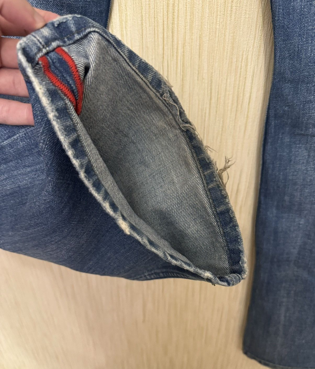 Diesel × Vintage Diesel vintage Zathan flared boot cut jeans crazy Y2K Size US 31 - 7 Thumbnail