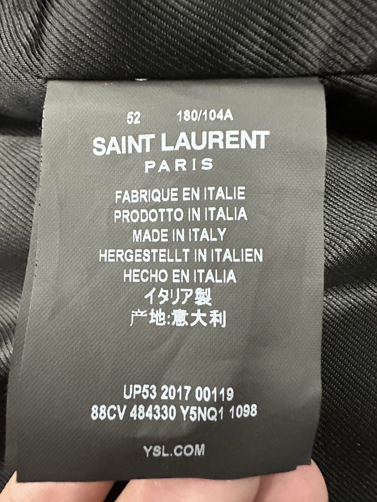 Saint Laurent Paris *RARE* Saint Laurent Paris Bloody Luster L01 SZ52 Size US L / EU 52-54 / 3 - 10 Thumbnail