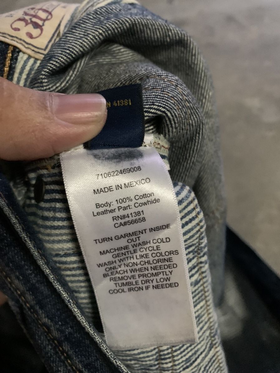 Polo Ralph Lauren × Vintage polo ralph lauren varick slim straight patchwork style jeans Size US 39 - 8 Thumbnail