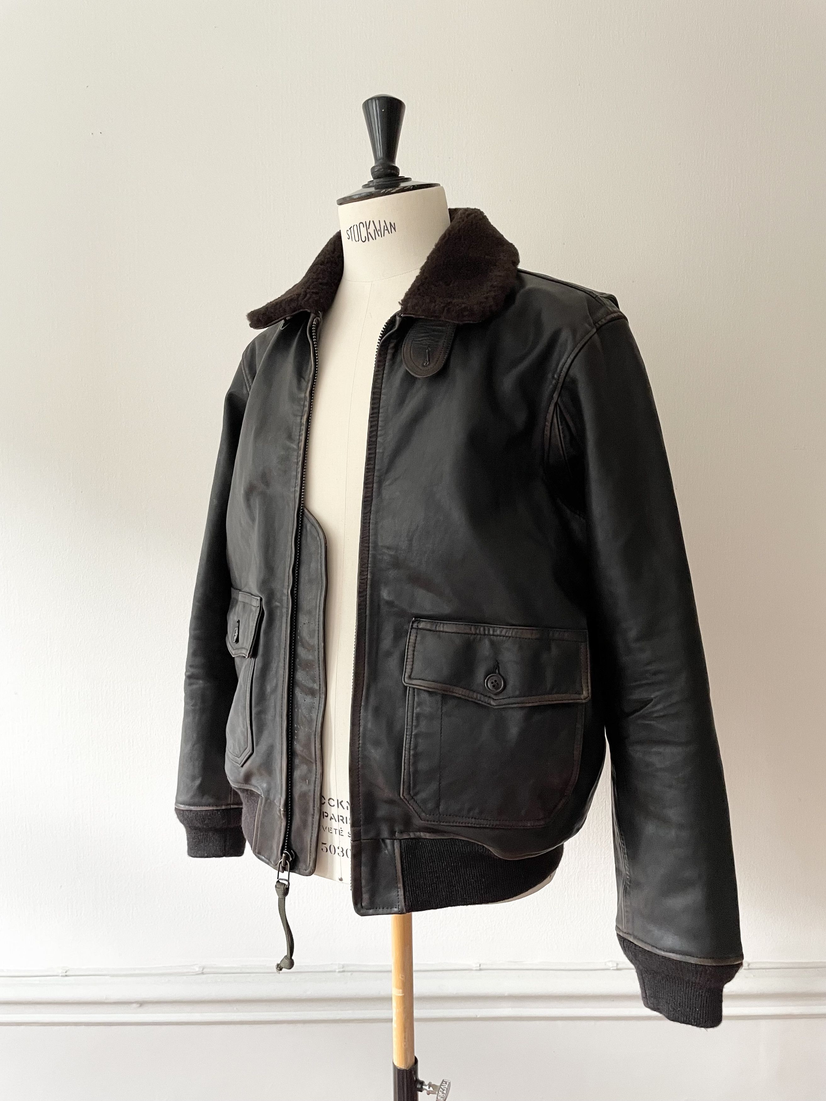 Polo Ralph Lauren Polo Ralph Lauren US Navy G-1 Flight Jacket - Large Size US L / EU 52-54 / 3 - 2 Thumbnail