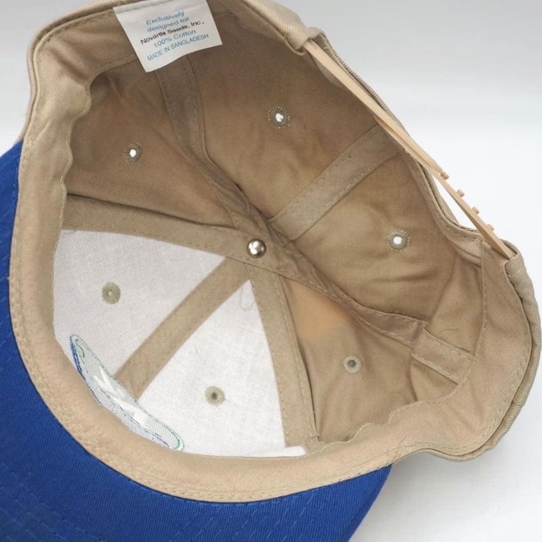 Vintage VINTAGE Snapback Trucker Hat Novartis Seeds 1980s Size ONE SIZE - 6 Thumbnail