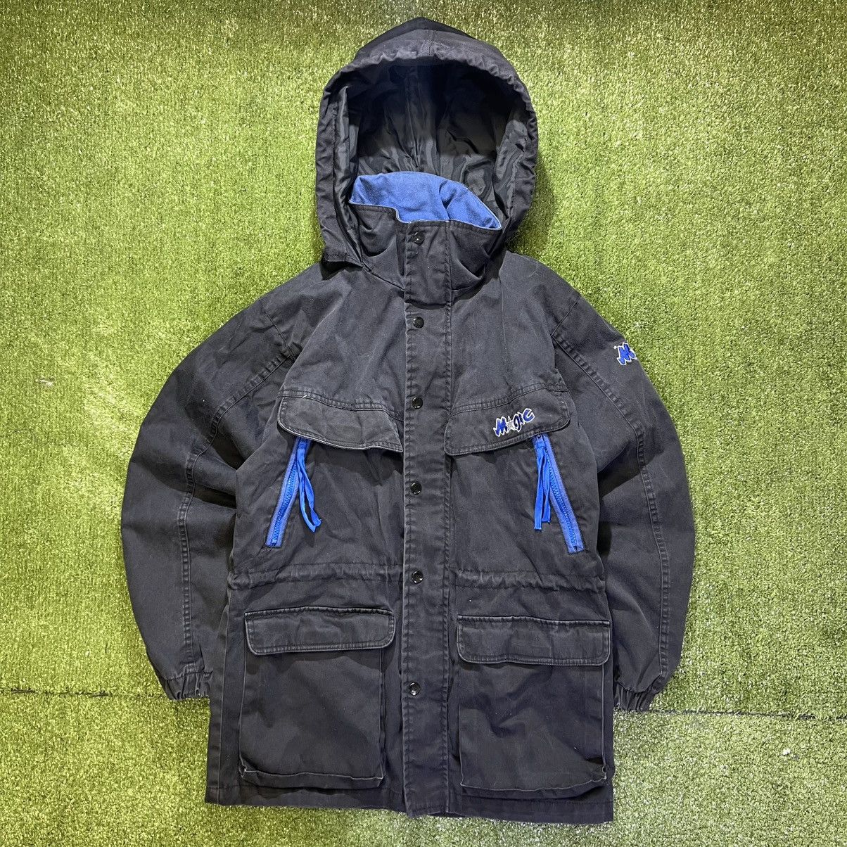 Starter RARE VTG 90s Starter Orlando Magic Heavyweight Jacket Parka Size US M / EU 48-50 / 2 - 1 Thumbnail