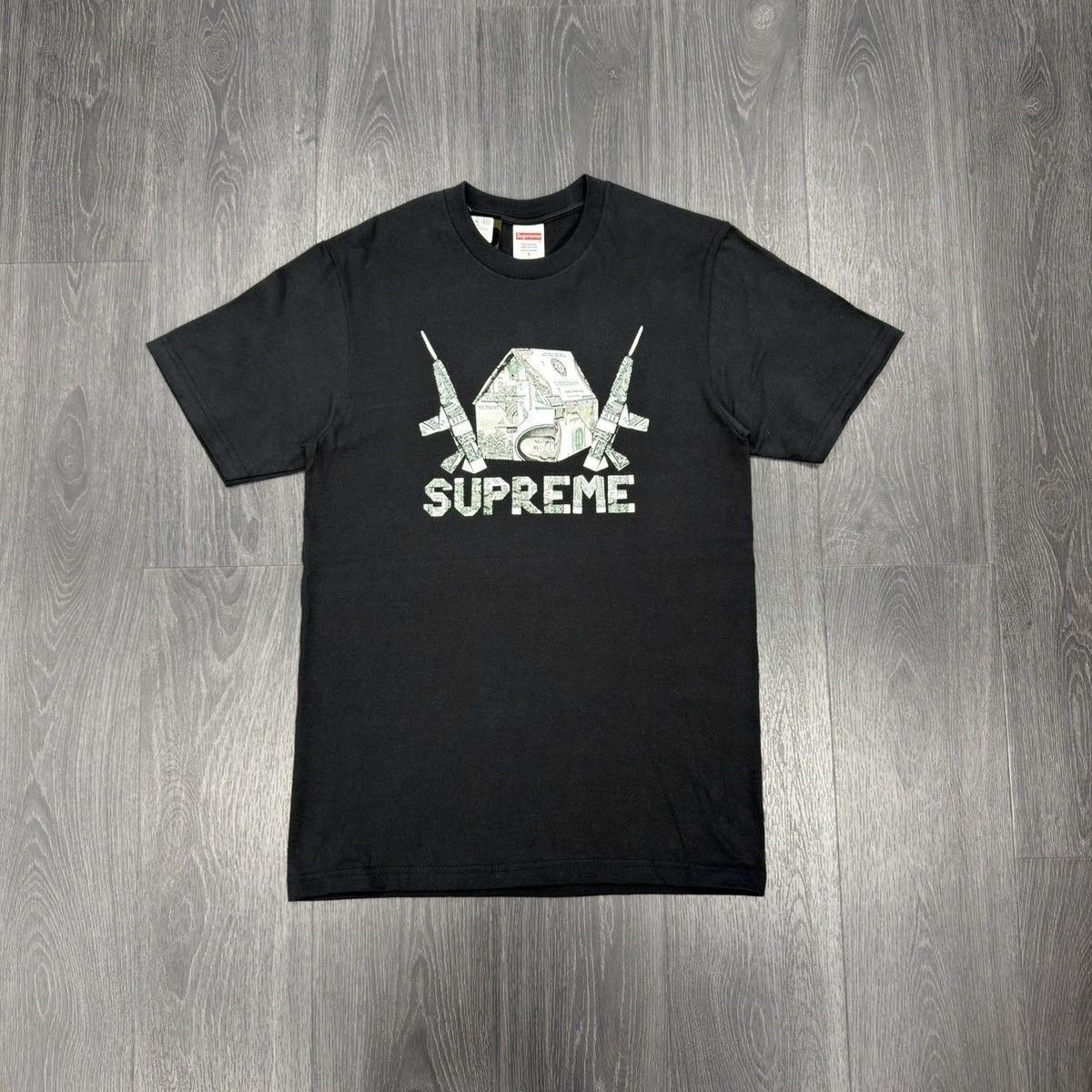 Supreme Supreme Origami Tee (Black) Size US S / EU 44-46 / 1 - 1 Thumbnail