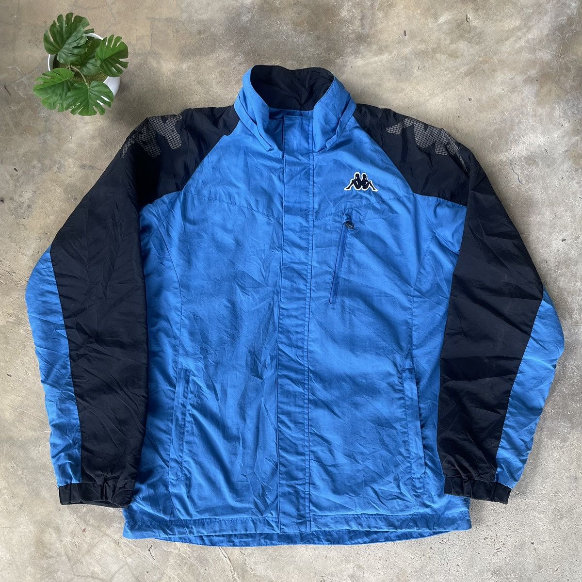 Kappa Vintage Y2k Kappa Windbreaker Sport Soccer Outdoor Training Size US M / EU 48-50 / 2 - 1 Thumbnail