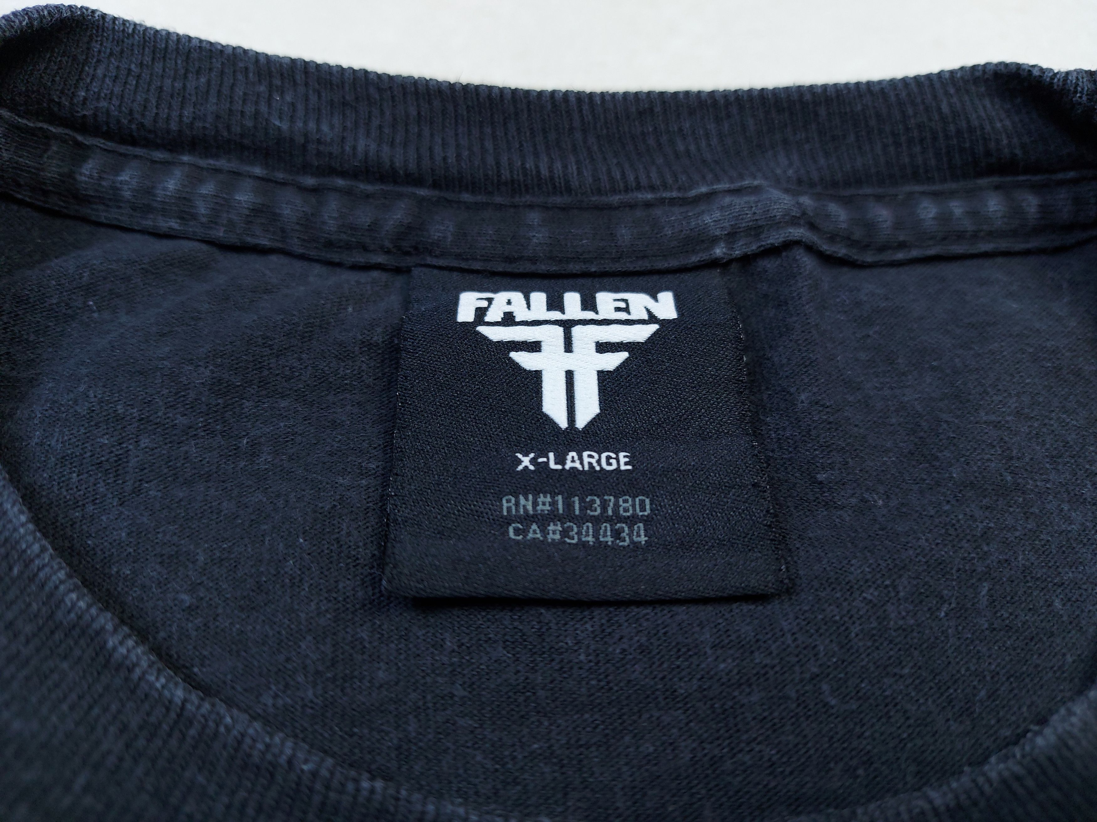 Fallen × Vintage Vintage Fallen Footwear Skateboard Rise With The Fallen TEE Size US XL / EU 56 / 4 - 7 Thumbnail
