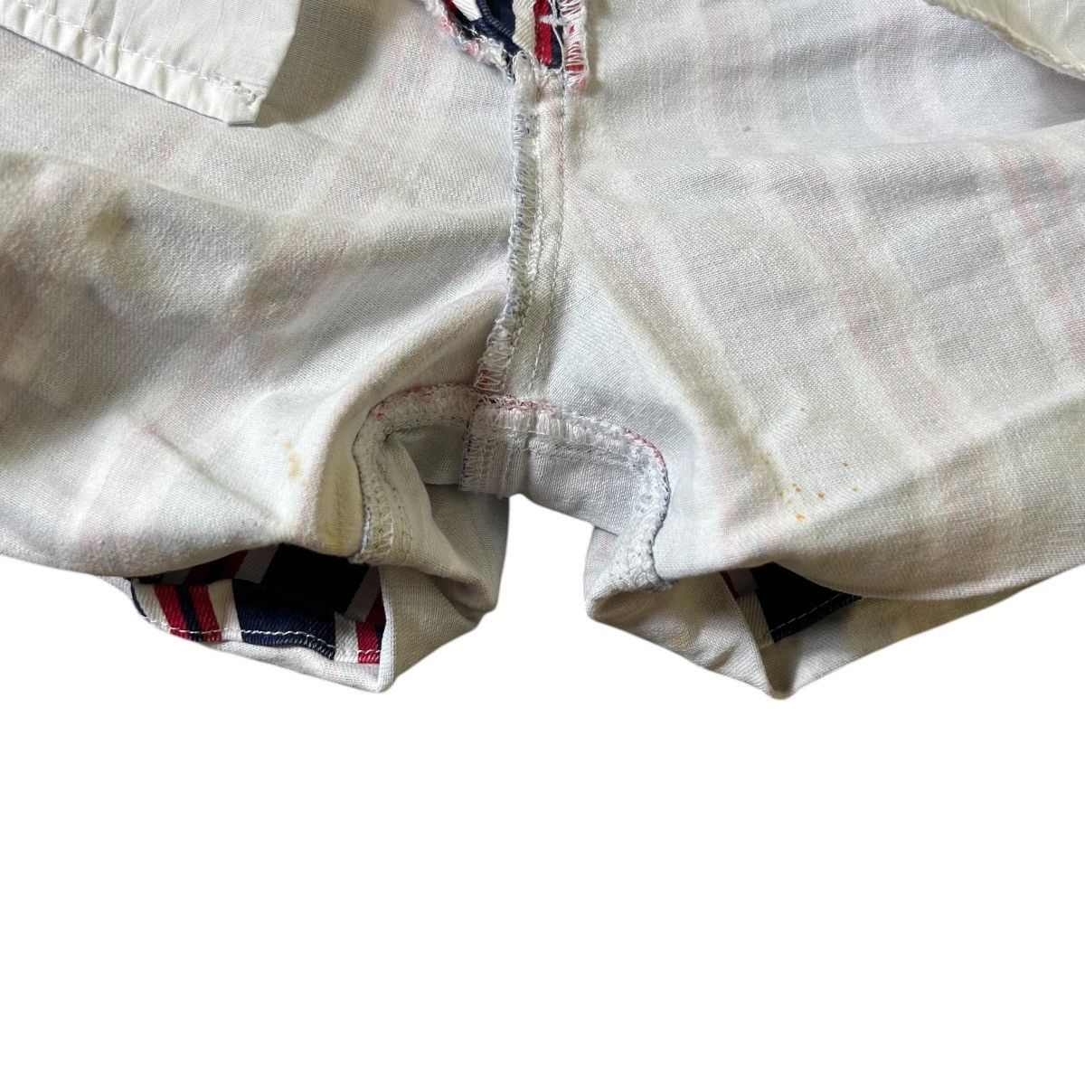 Dickies Vintage Y2K Dickies Striped Blue Red And White Short Size 28" / US 6 / IT 42 - 8 Thumbnail