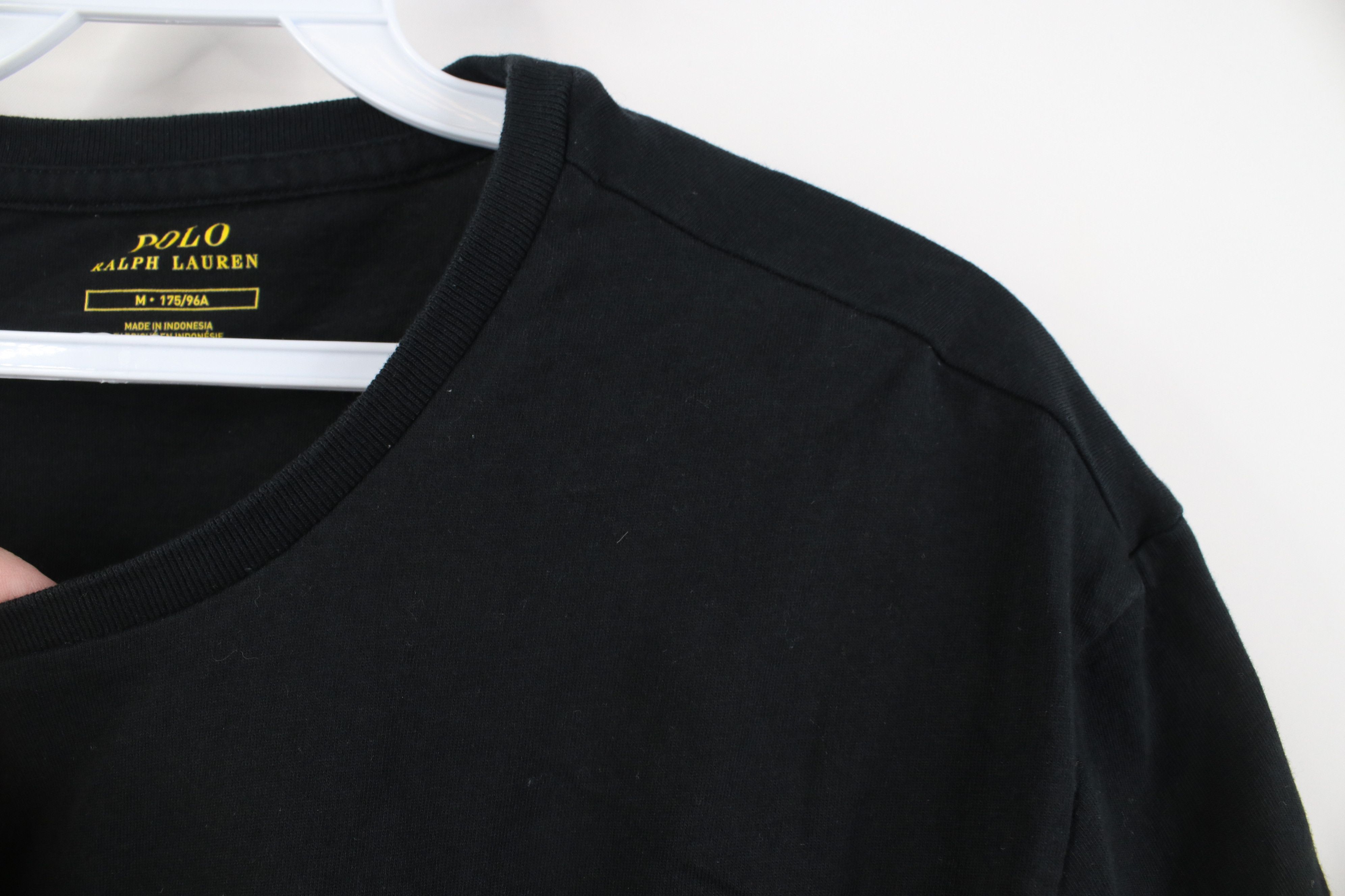 Polo Ralph Lauren Y2K Ralph Lauren Faded Short Sleeve T-Shirt Black Cotton Size US M / EU 48-50 / 2 - 5 Thumbnail
