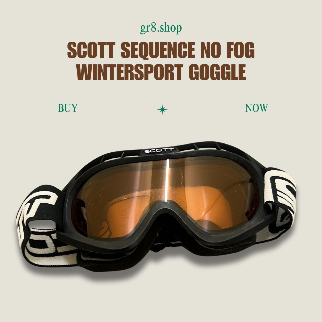 Other Scott Sequence No Fog Wintersport Goggle With Adjustable Str Size ONE SIZE - 1 Thumbnail