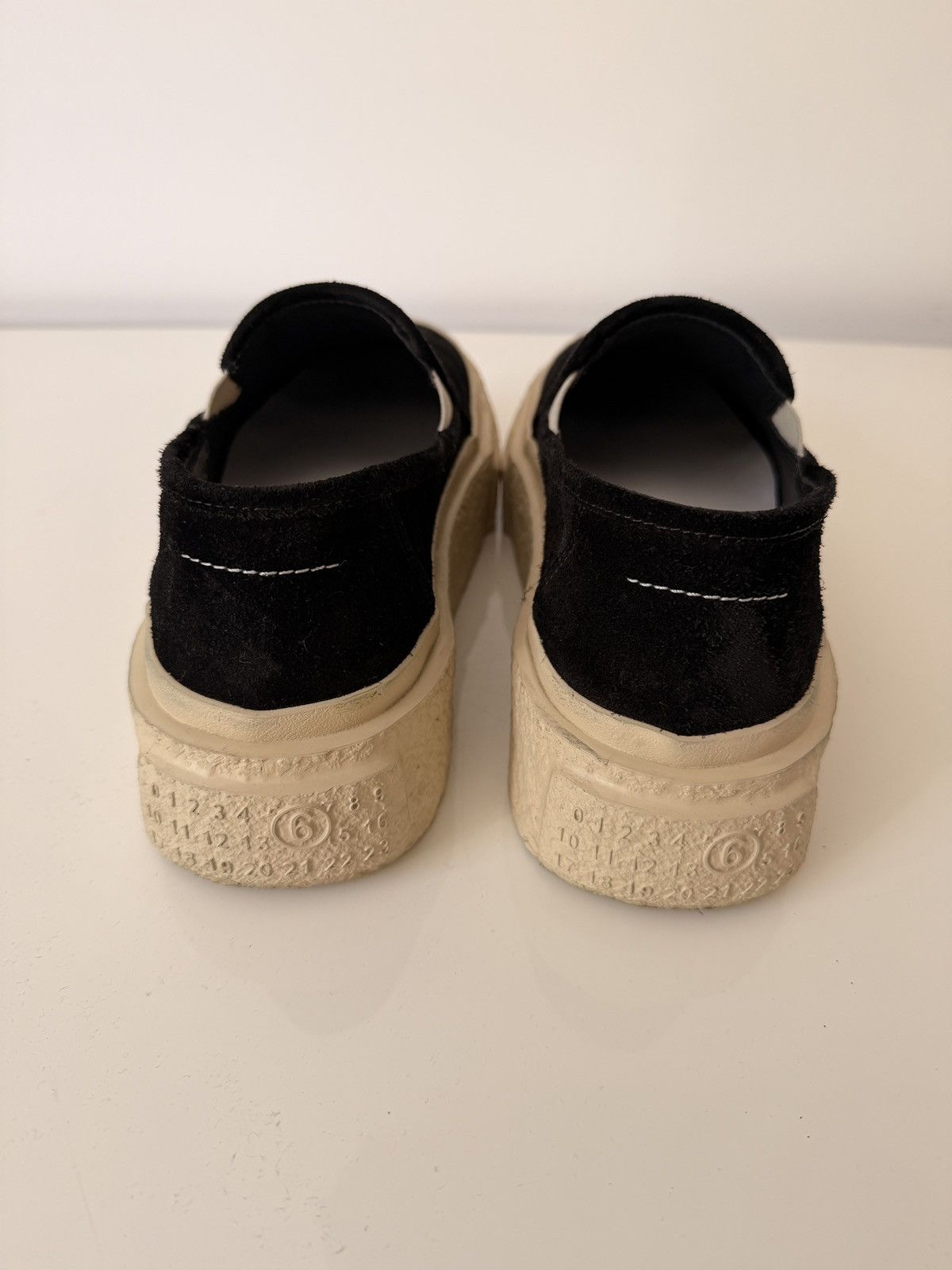 MM6 MM6 Maison Margiela Sneaker aus echtem Leder in black Size US 9 / IT 39 - 3 Thumbnail