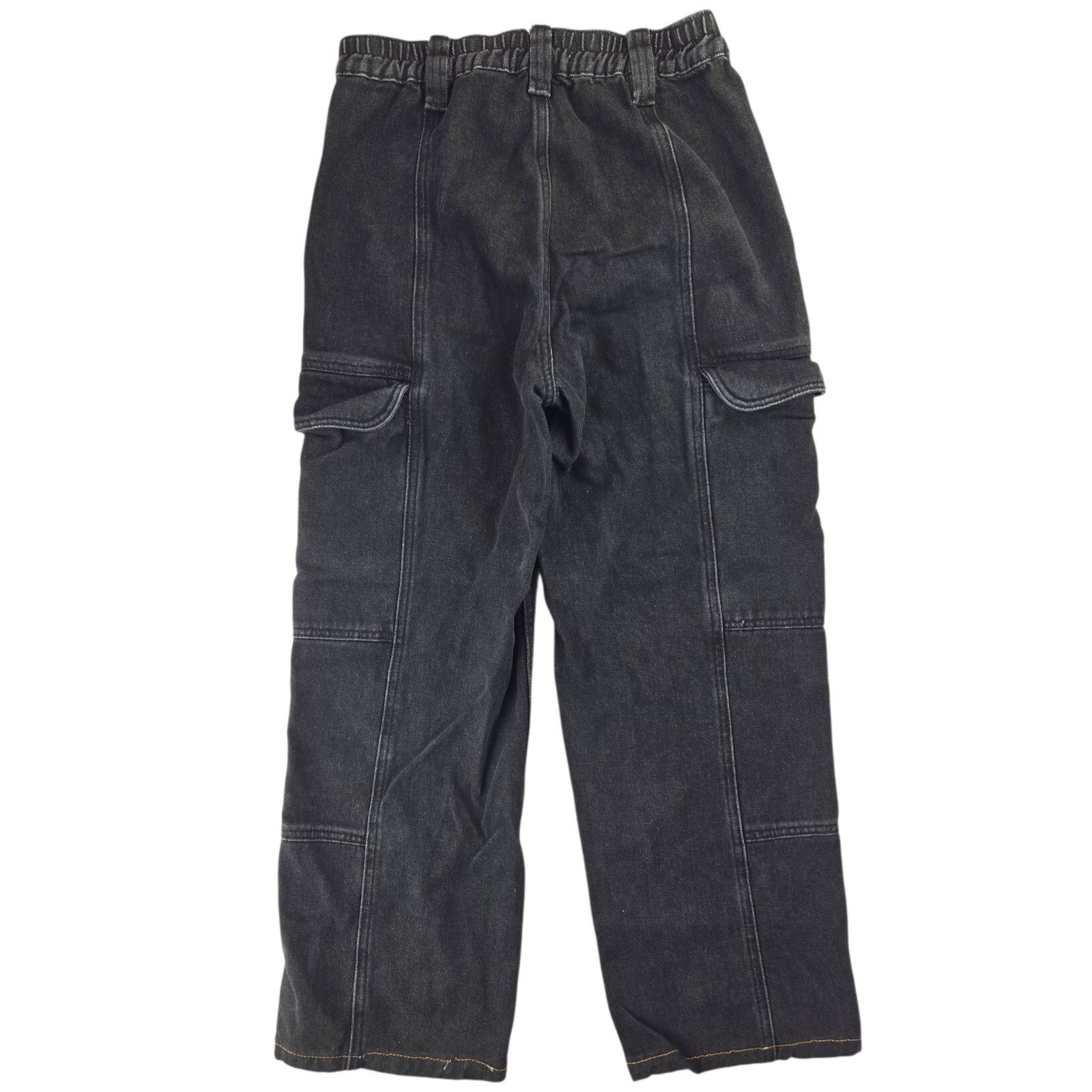 Pacsun Pacsun | Black Elastic Waist Cargo Jeans | Size Small Size 28" / US 6 / IT 42 - 4 Thumbnail