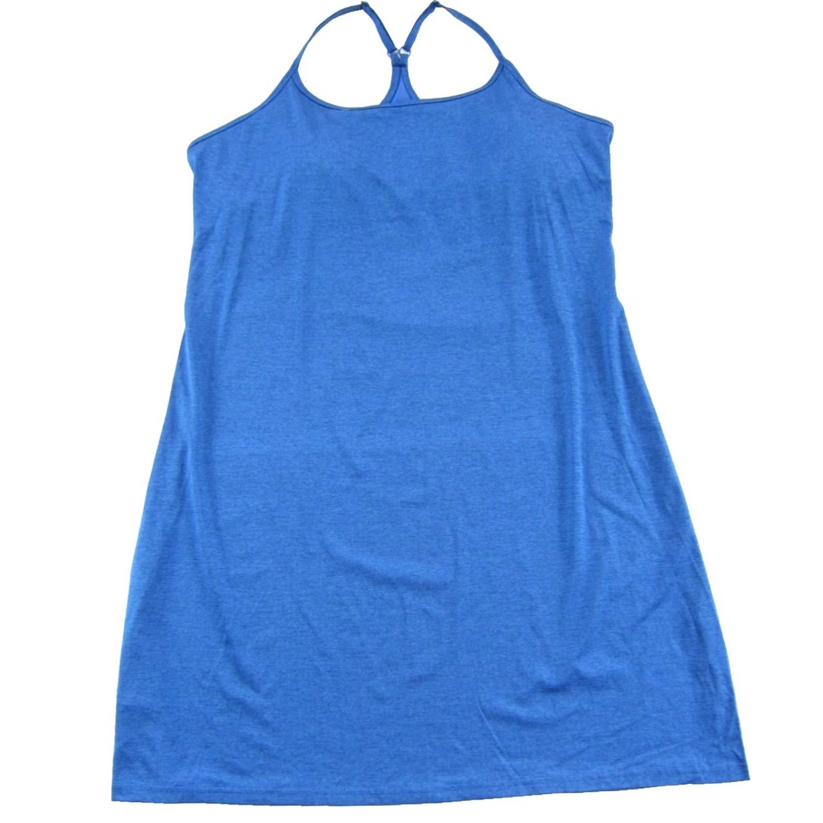 Eddie Bauer VINTAGE Eddie Bauer Brill Blue Sleeveless Lined Resolution Tennis Sport Tank Dress L Size L / US 10 / IT 46 - 2 Thumbnail