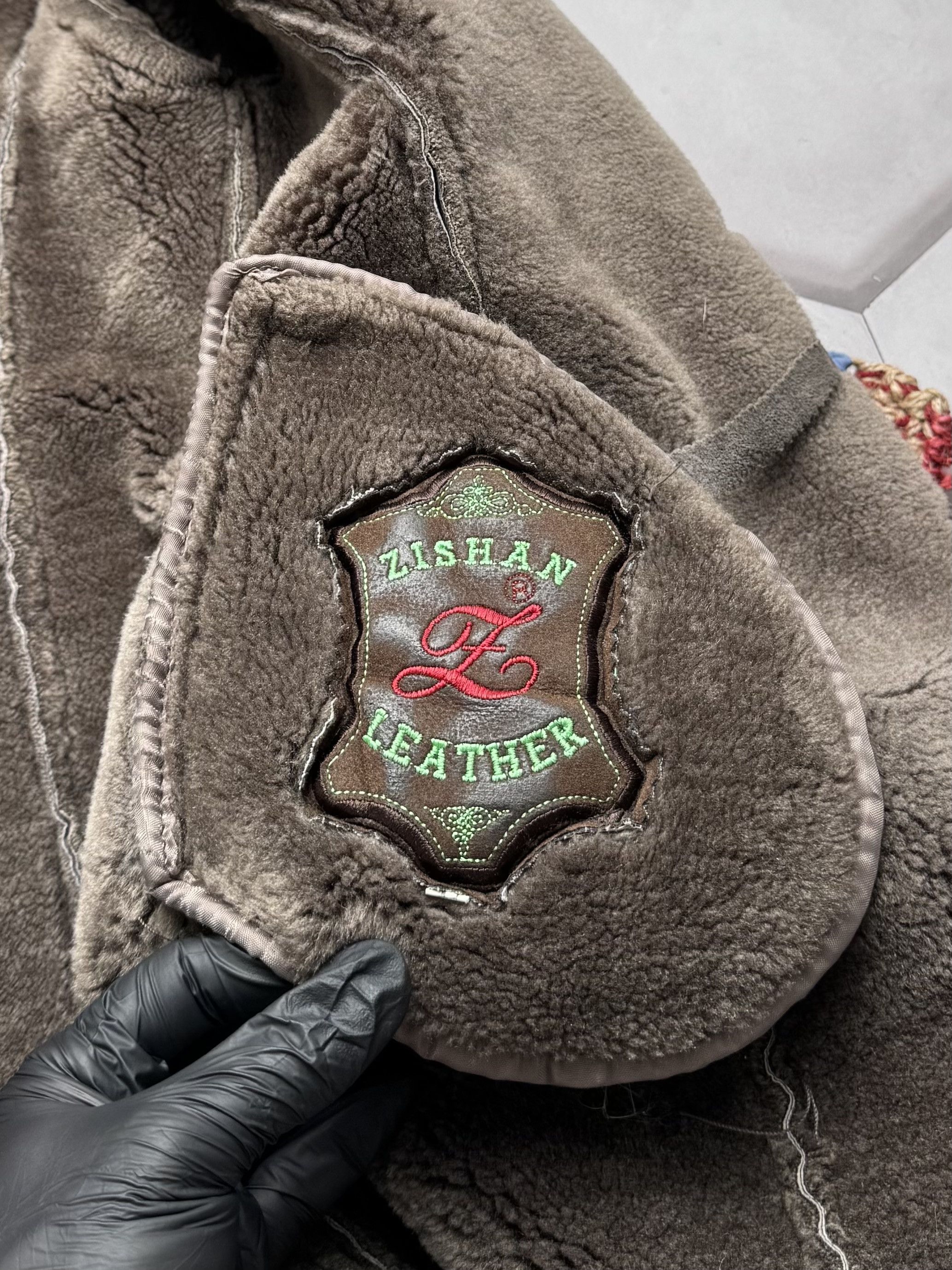 Japanese Brand Vintage Real Sheepskin Coat (E4) Size M / US 6-8 / IT 42-44 - 9 Thumbnail