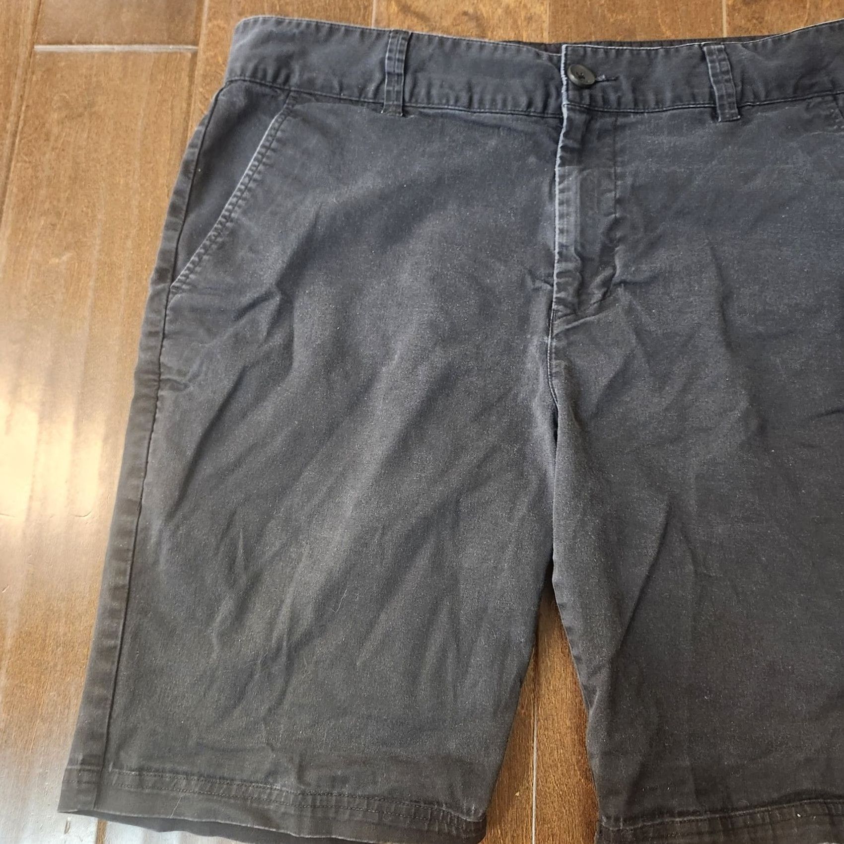Oakley Oakley Shorts Mens 34 Black Casual Chino Flat Front Logo Stretch Summer Outdoor 34 Mens Size US 34 / EU 50 - 3 Thumbnail