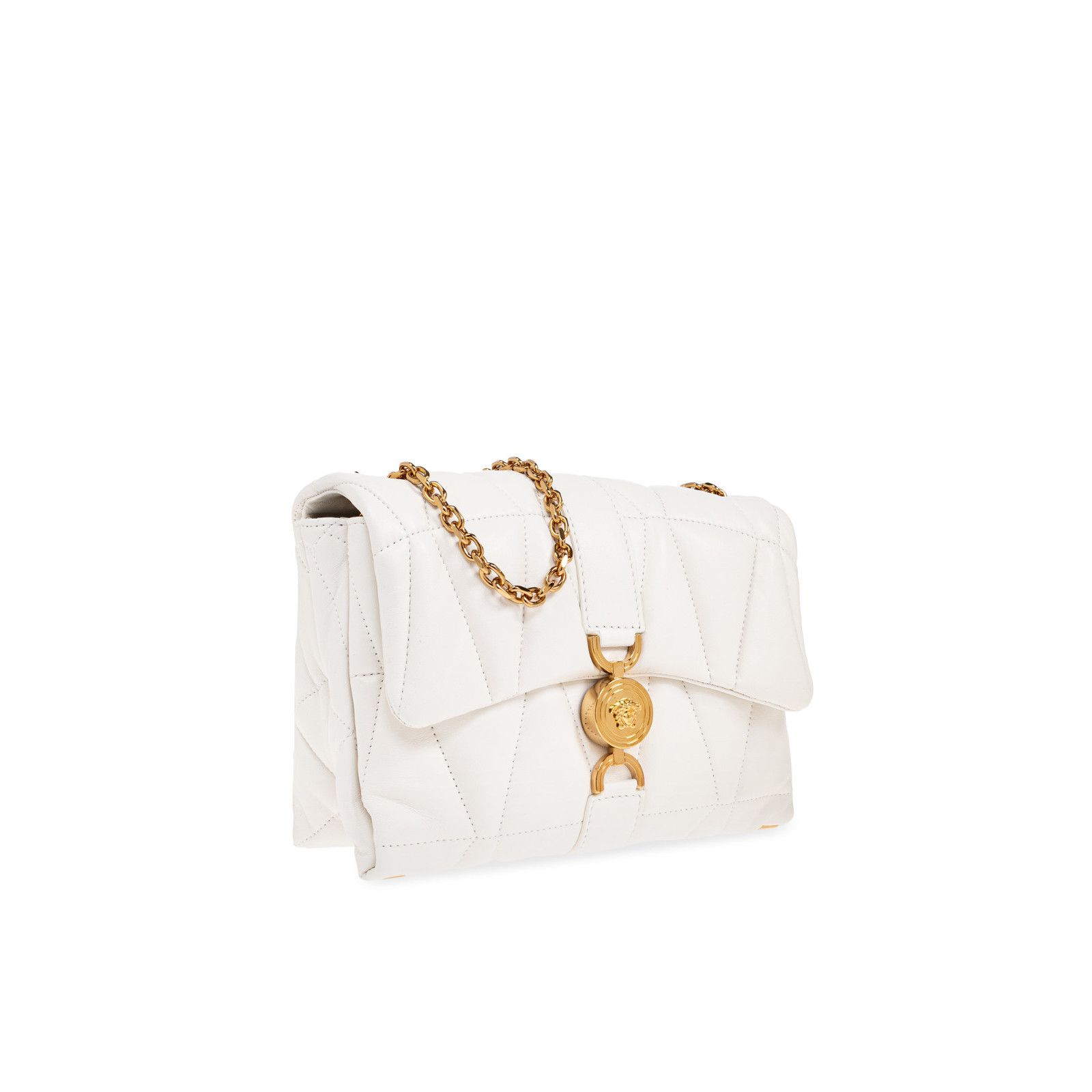 Versace VERSACE White Leather Shoulder Bag New & Authentic Size ONE SIZE - 3 Thumbnail