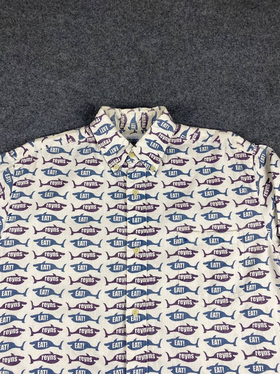 Reyn Spooner vintage reyn spooner all over print shirt nice design Size US S / EU 44-46 / 1 - 2 Thumbnail