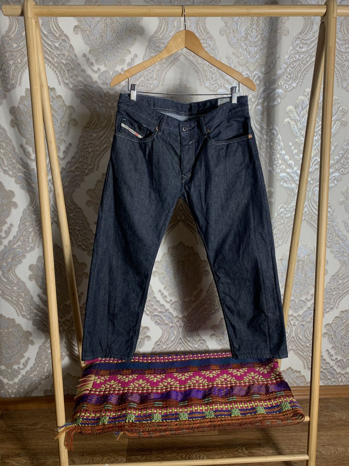 Diesel VINTAGE DIESEL INDUSTRY DENIM DIVISION JEANS RETRO Y2K 90s Size US 32 / EU 48 - 2 Thumbnail