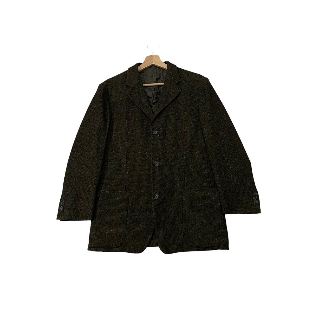 Designer × Ermenegildo Zegna Ermenegildo Zegna Wool Cashmere Jacket Size US M / EU 48-50 / 2 - 1 Thumbnail