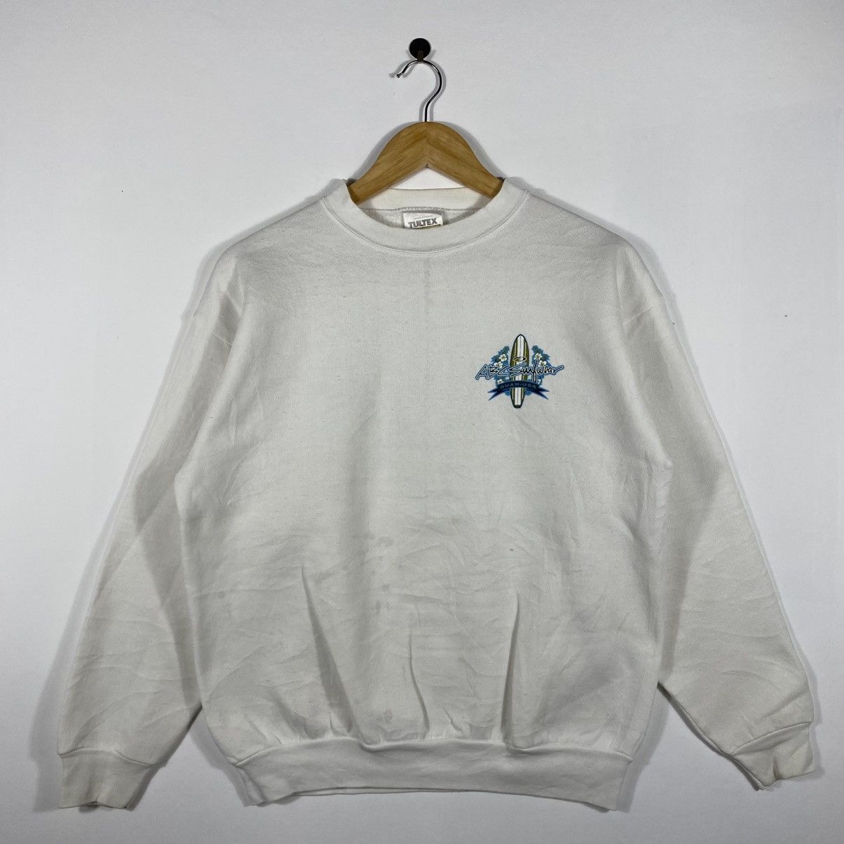 Vintage Vintage 90's ABC SURFWEAR Guam Usa Crewneck Sweatshirt Size US M / EU 48-50 / 2 - 3 Thumbnail