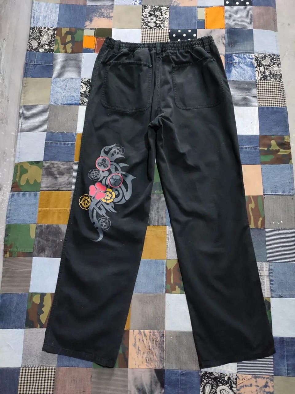 Japanese Brand Amore Puro Dragon Pants Size US 32 / EU 48 - 4 Thumbnail