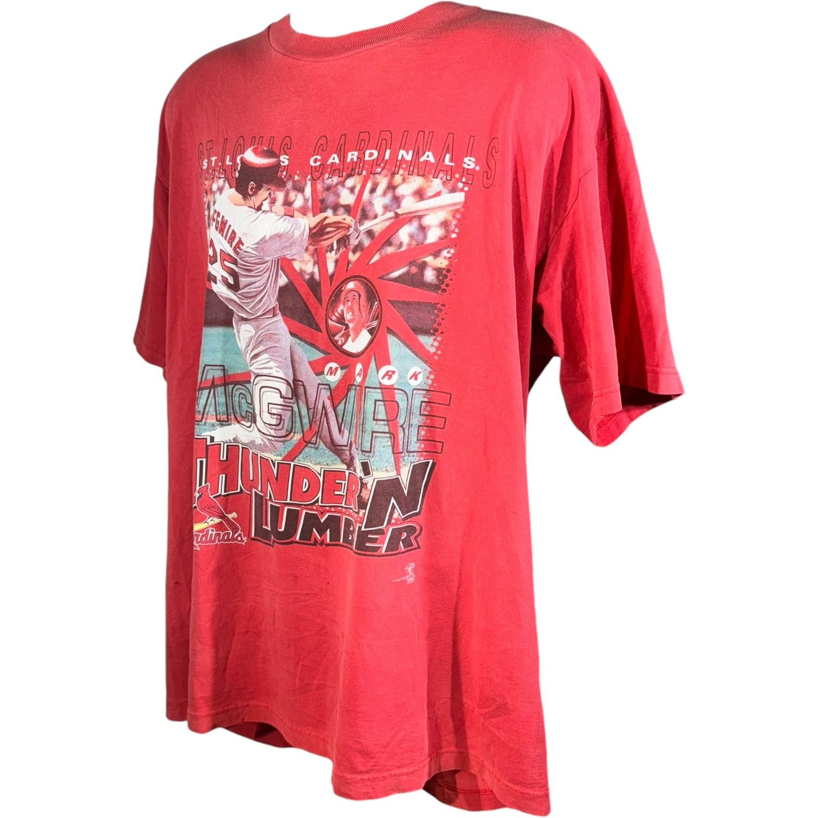 MLB Vintage St. Louis Cardinals Mark McGwire Tee Size US XL / EU 56 / 4 - 3 Thumbnail